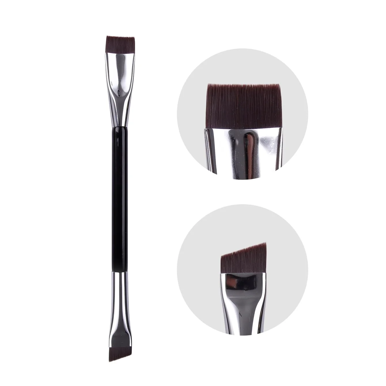 Premium The Double-headed Arc Brush Special Curved Brush Head Creates Eyeliner and Eye Shadow E48-2 Outstanding