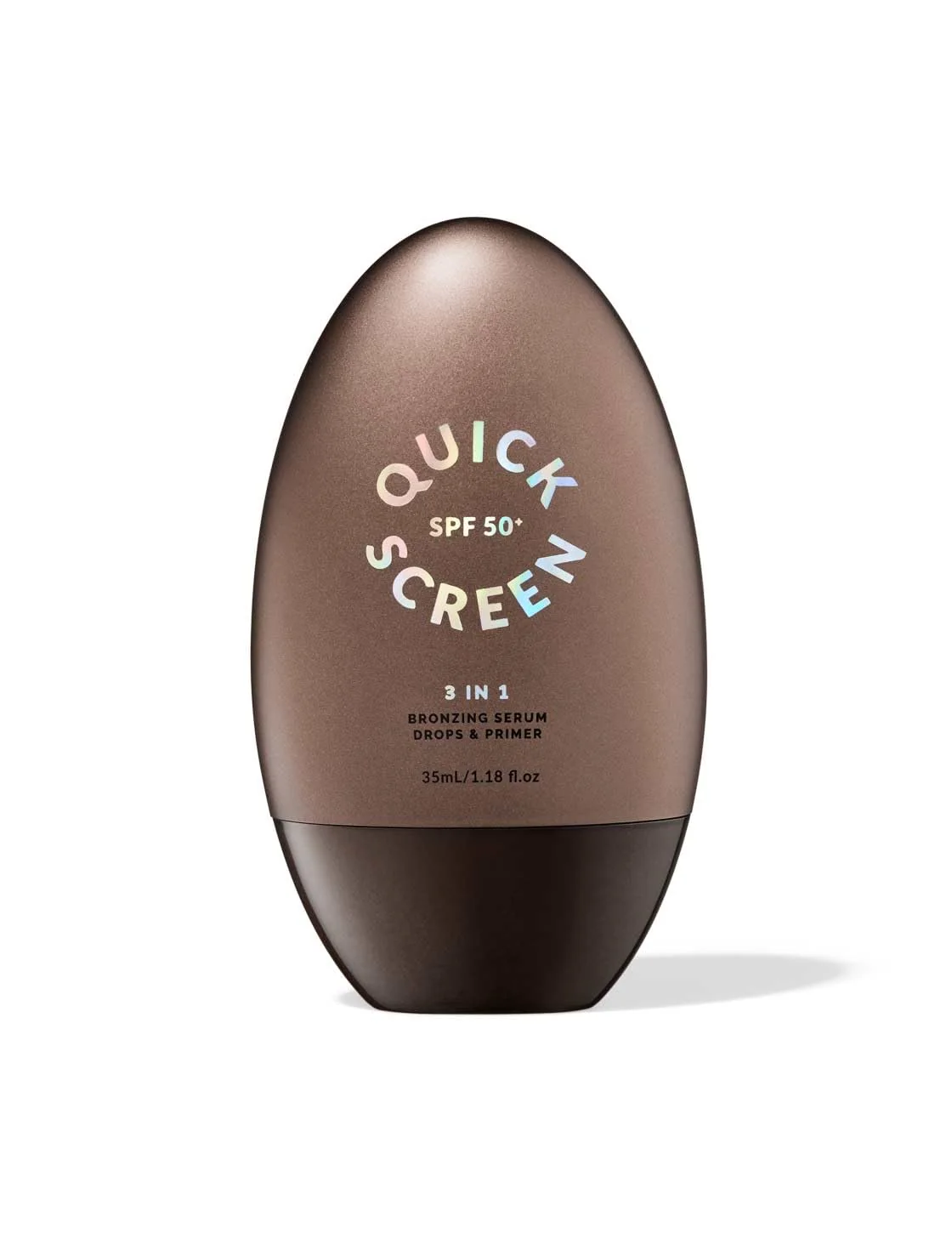 Comfortable THE QUICK FLICK Bronzing Drops for Face with SPF 50 Protection - 3-in-1 Liquid Bronzer Hydrating Serum Primer for Glowing Sun-Kissed Skin Classic