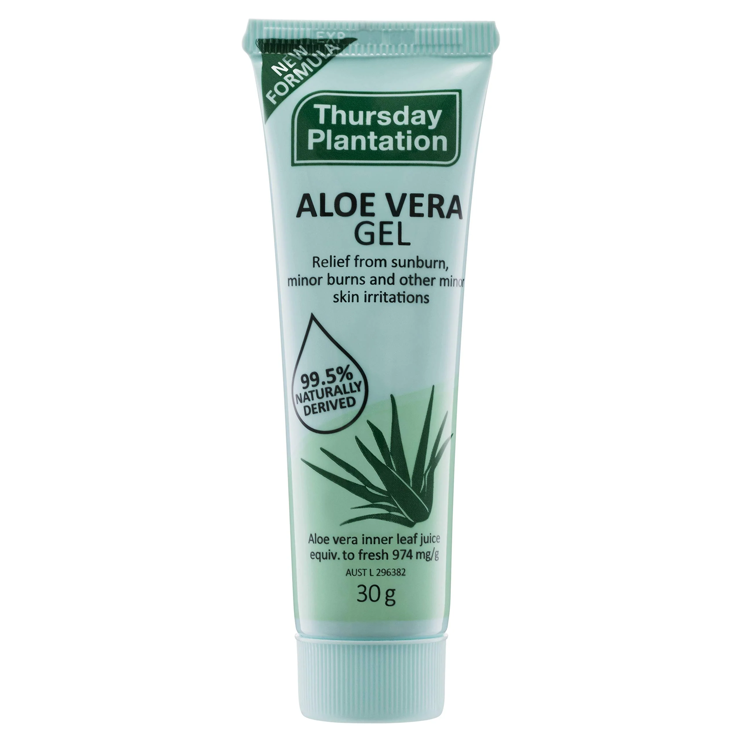 Recyclable Thursday Plantation Aloe Vera Gel 30g Australia's Premium