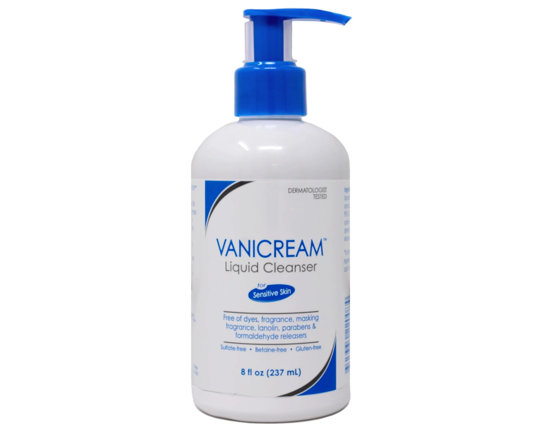 Safe Vanicream Liquid Cleanser 8 oz. Pure