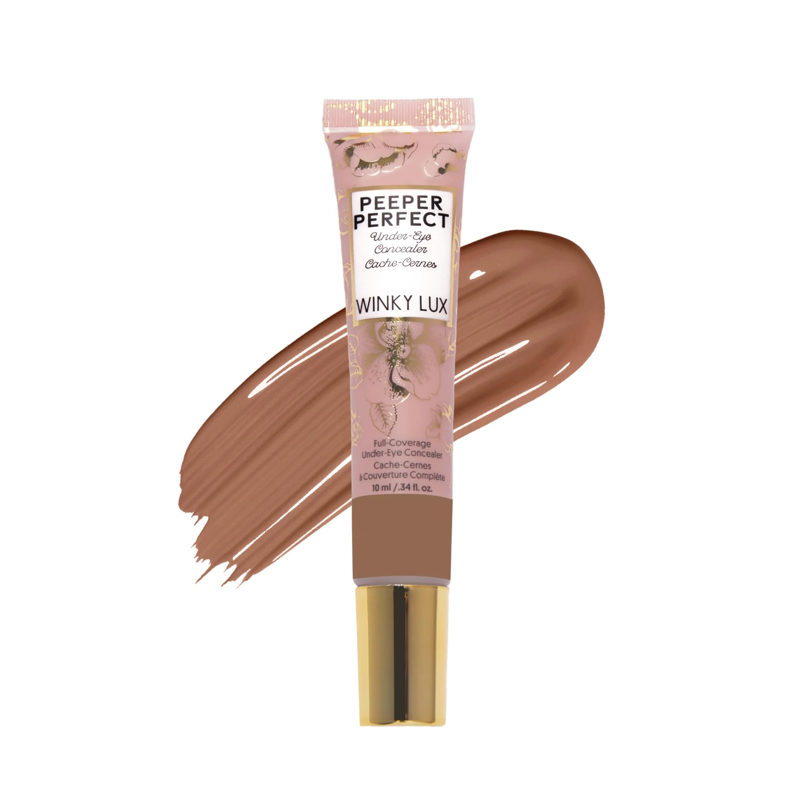 High-Quality Winky Lux Peeper Under Eye Concealer Makeup Brightener Full Coverage Concealer for Dark Circles Color Corrector Eye Primer Collagen Responsible