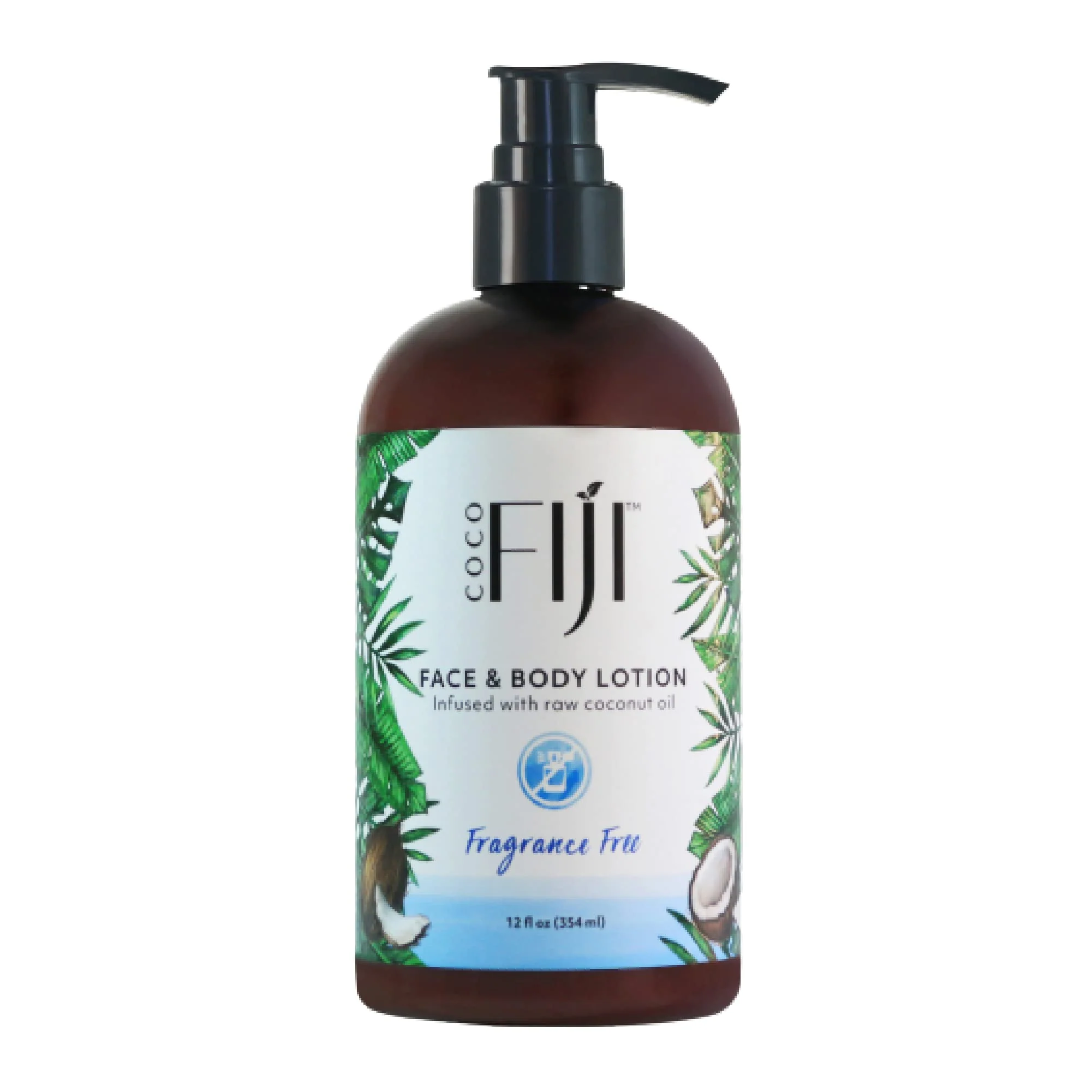 Verified Coco Fiji Face Body Lotion Infused With Coconut Oil Lotion for Dry Skin Moisturizer Face Cream Massage Lotion for Women Men Fragrance Professional