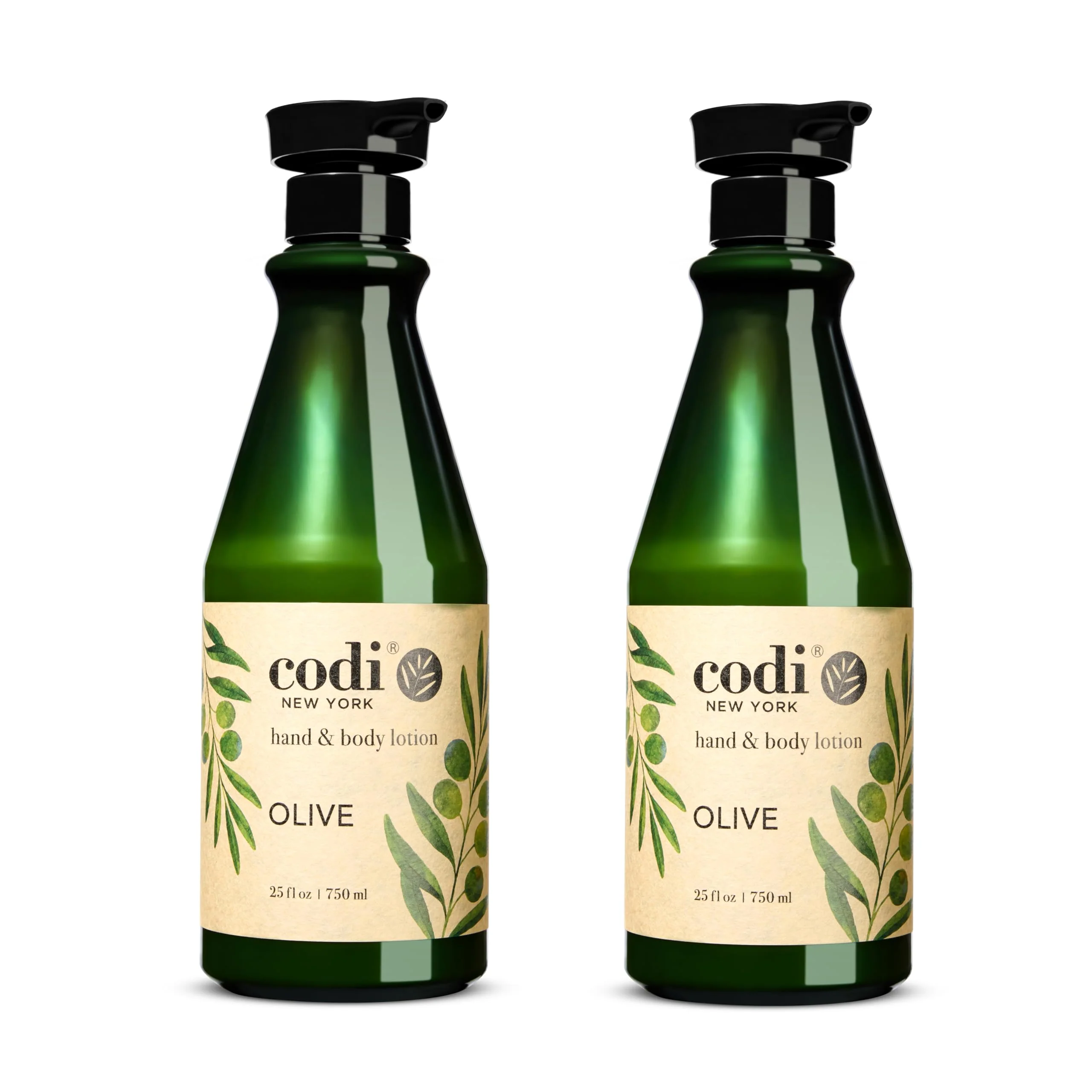 Excellent Codi N Codi Olive Hand and Body Lotion 25 fl. oz. 750ml Pack of 2 Elegant