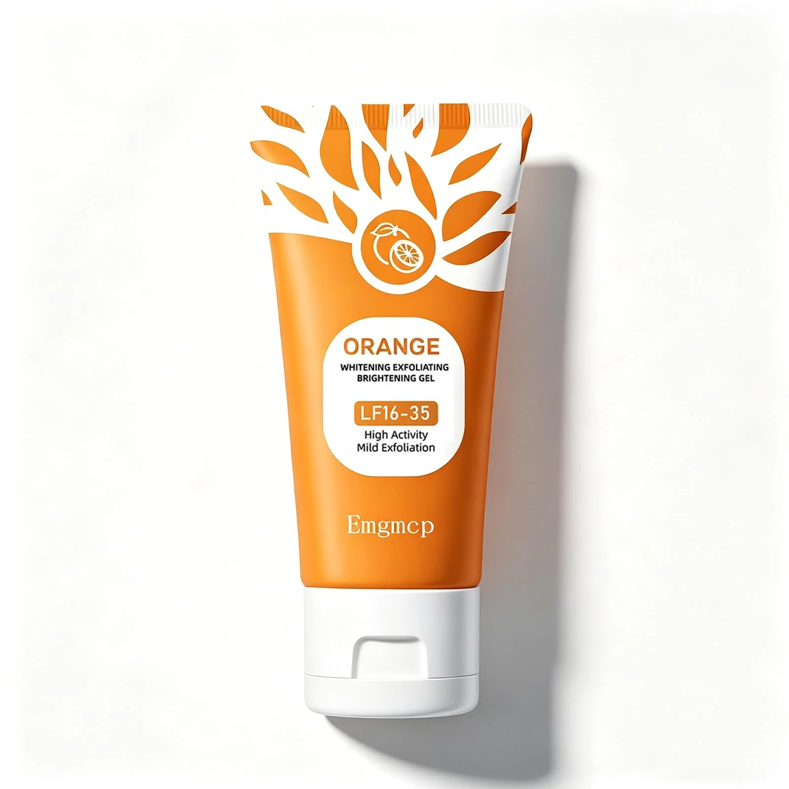 Traditional Orange Exfoliating Gel for Face Body Deep Pore Cleansing to Remove Blackheads Moisturizing Scrub with Enzymes for Smooth Radiant Skin Gentle Luxury