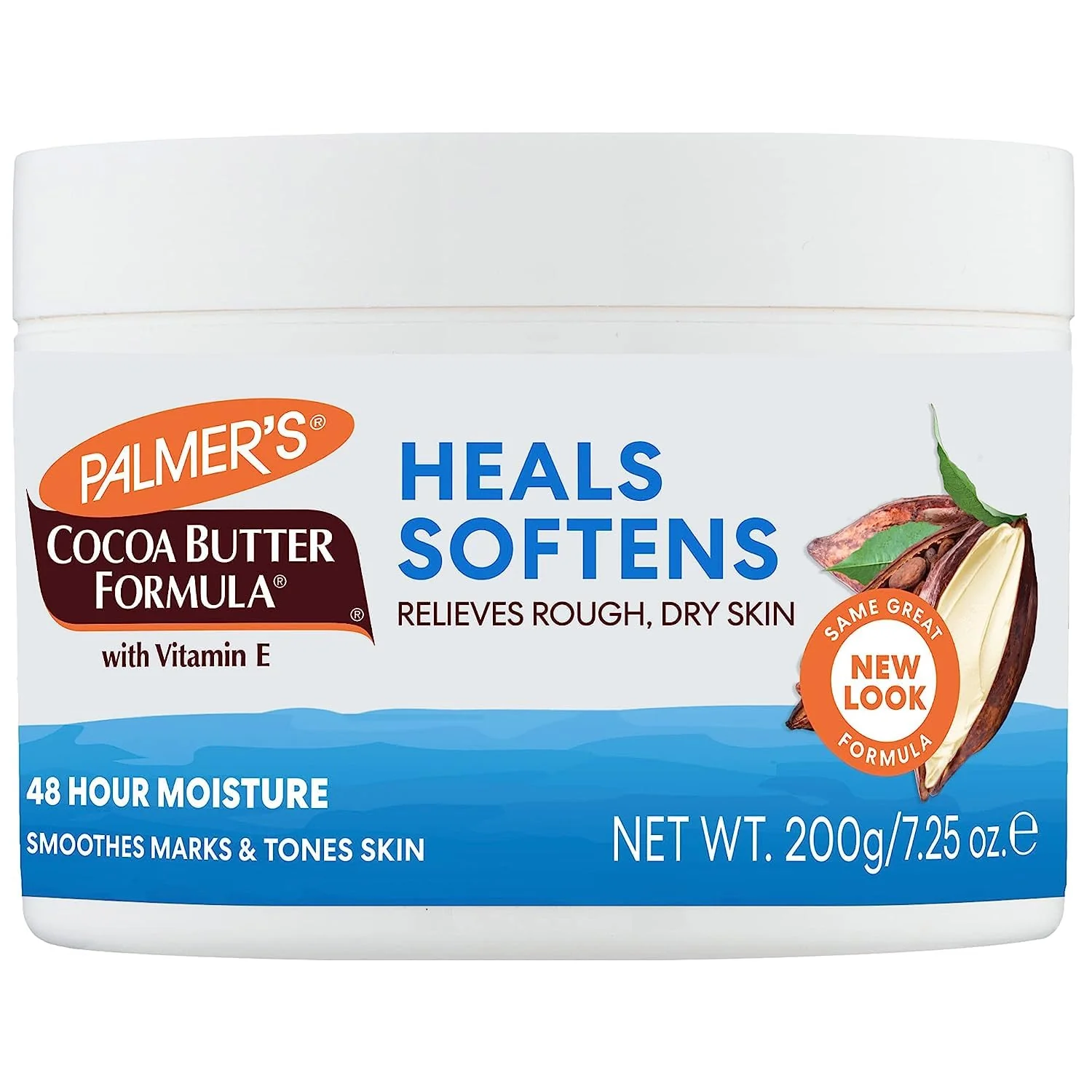 Specialty Palmer's Cocoa Butter Jar With Vitamin-E 7.25 oz 2 Piece Soft