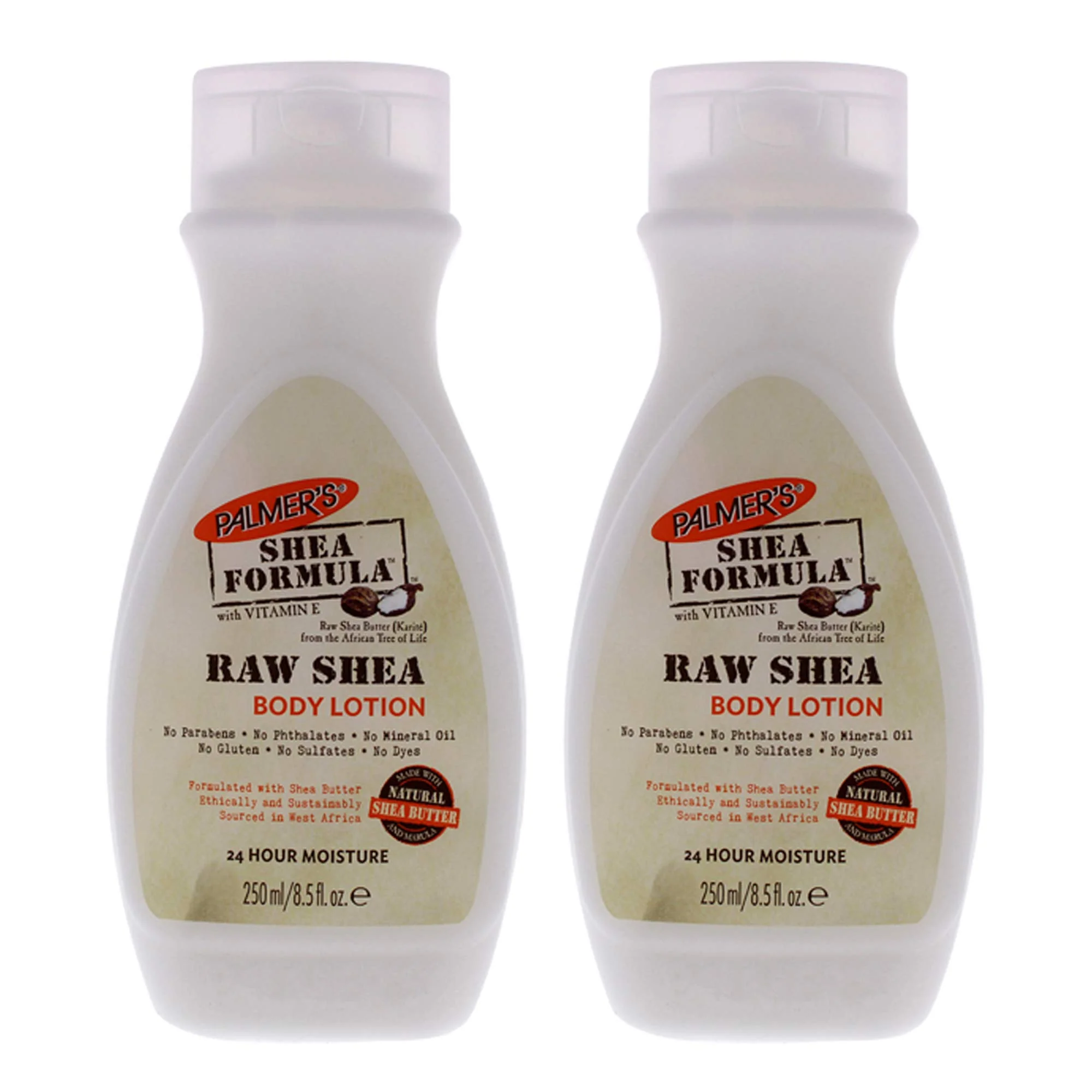 Elegant Palmer's Shea Formula Raw Shea Body Lotion for Unisex - 8.5 oz Body Lotion - Pack of 2 Next-Generation