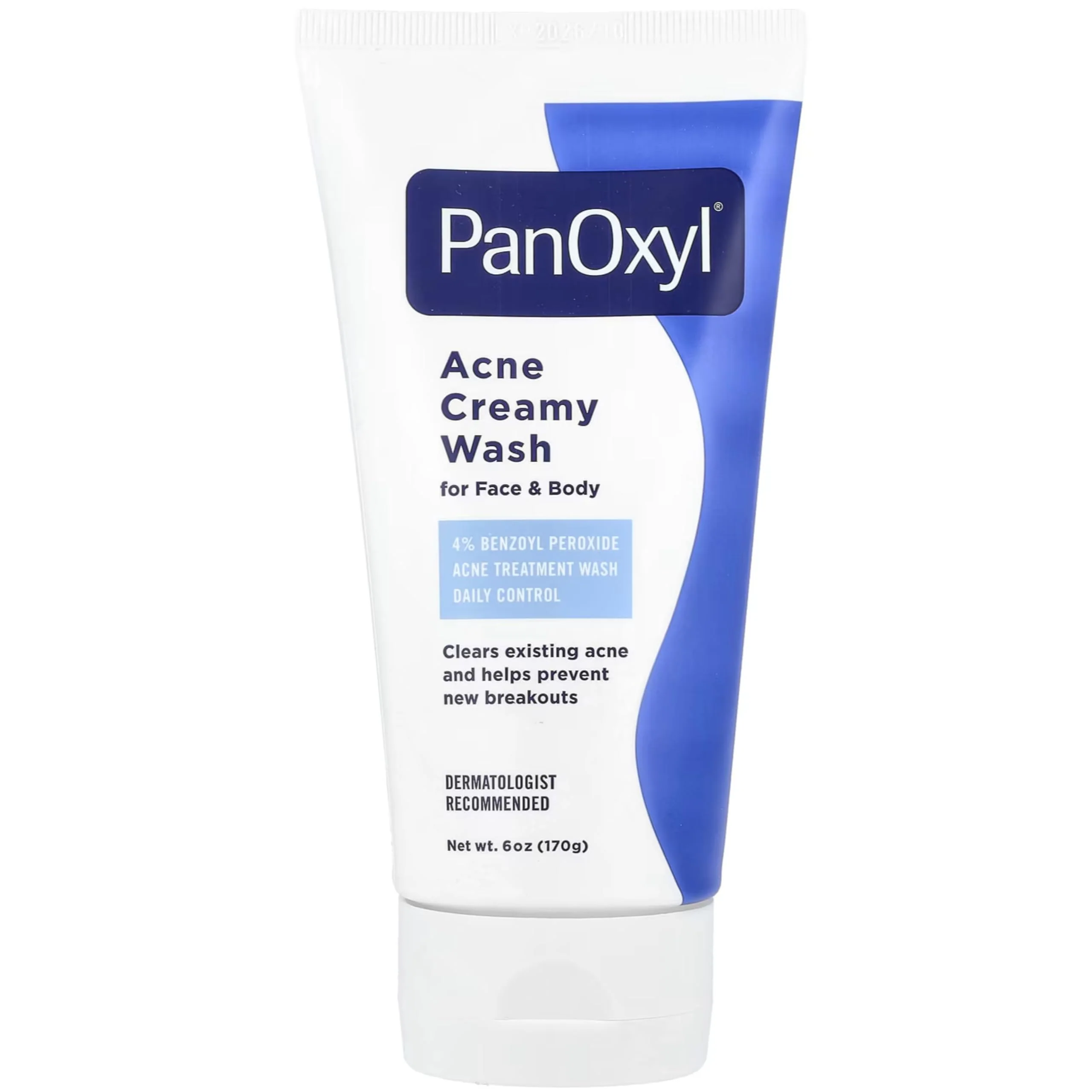 Dependable PanOxyl - Acne Creamy Wash 4 Percent Benzoyl Peroxide Daily Control 6 Ounce Reusable
