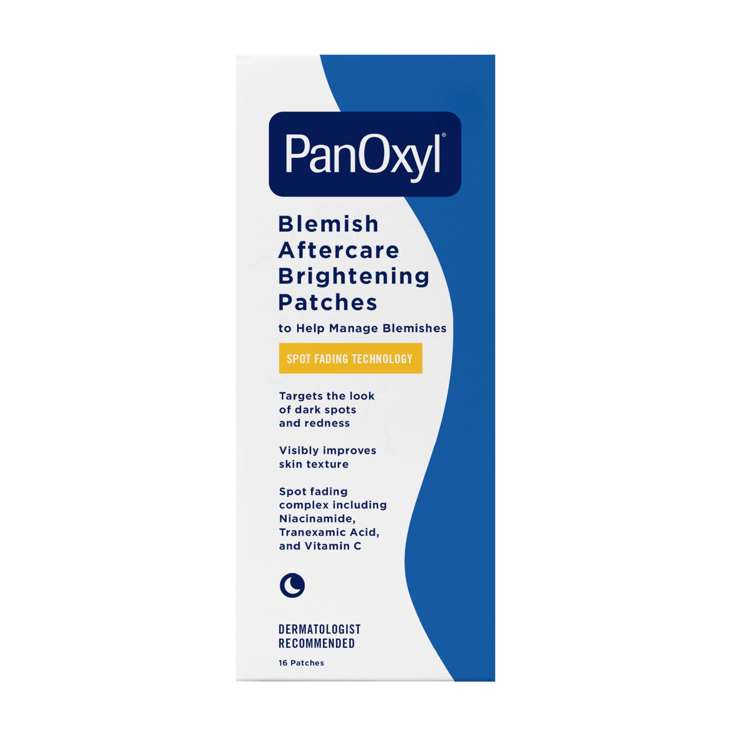 Lightweight PanOxyl Blemish Brightening Patches Dermatologist- Help Fade Post-Acne Dark Spots and Reduce Redness Large Clear Patches Cover a Bigger High-Performance