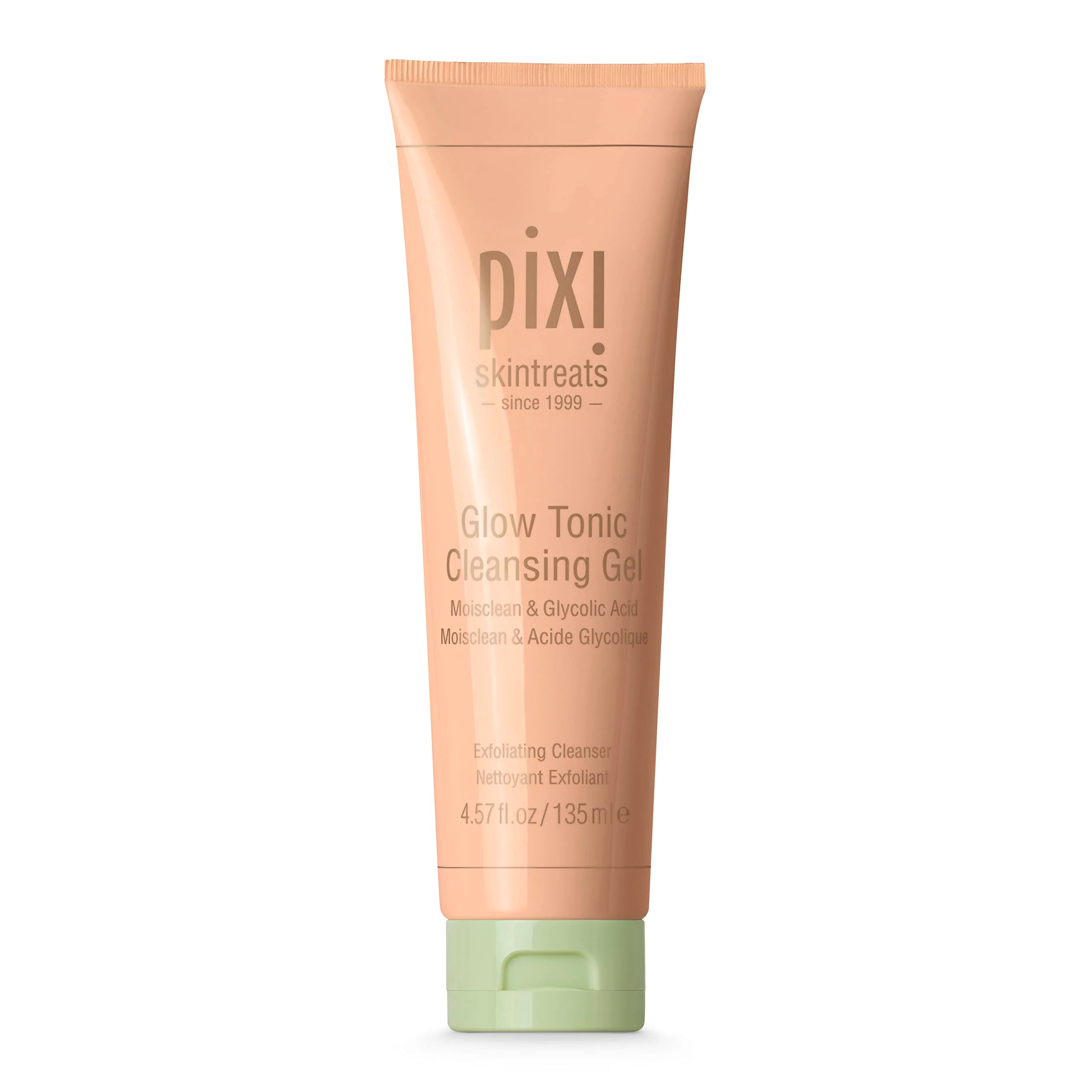 Flexible Pixi Glow Tonic Cleansing Gel Glycolic Acid Facial Cleanser Gently Exfoliates Tones Energizes Skin With Ginseng Aloe Horse Chestnut 4.57
