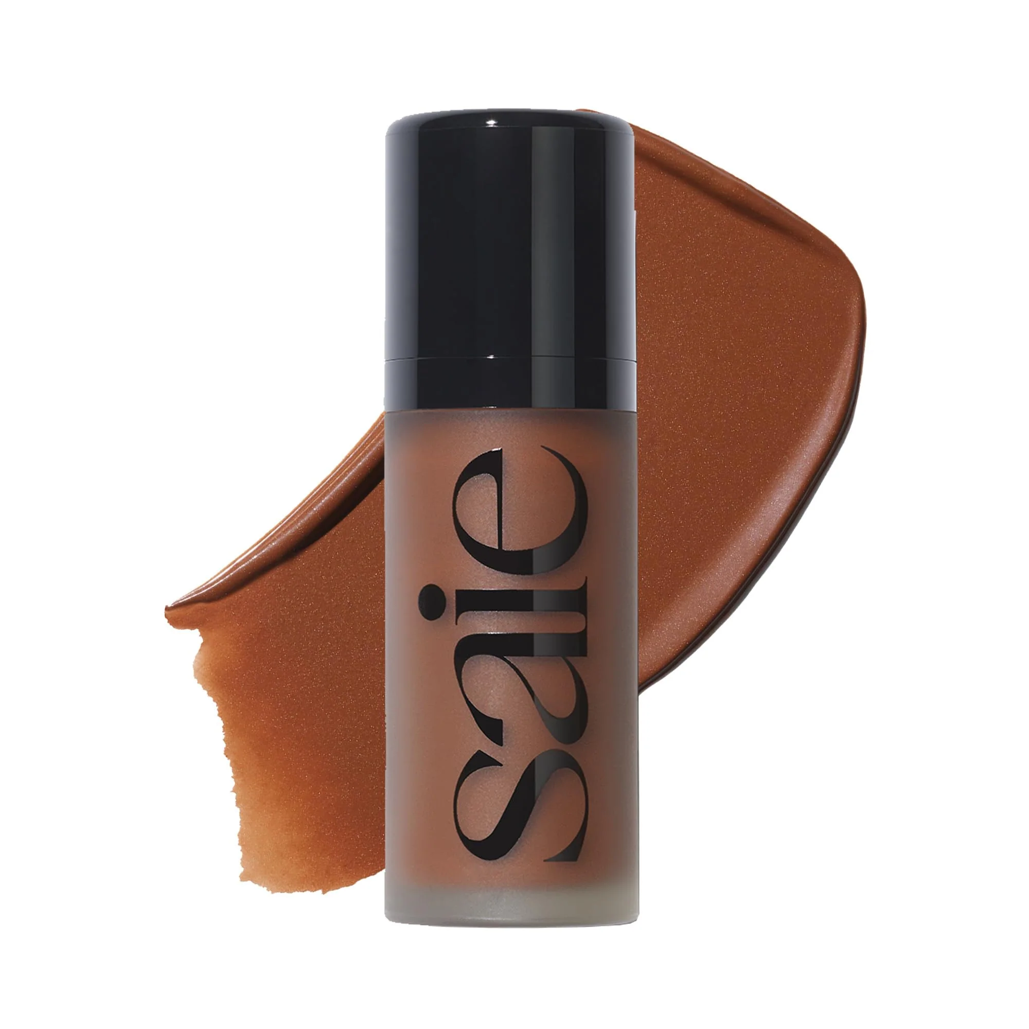 Crafted Saie Dew Bronze - Hydrating Liquid Bronzer Stick For a Sun Kissed Glow - Liquid Contour Stick Infused with Nourishing Skin Care Ingredients - Sculpted Healthy