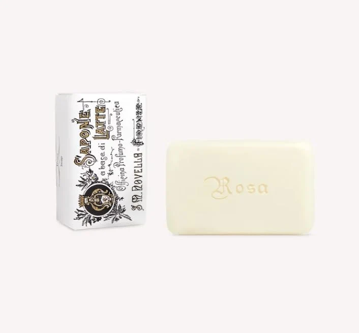 Certified Santa Maria Novella Rosa Milk Soap 3.5 Oz Premium Material