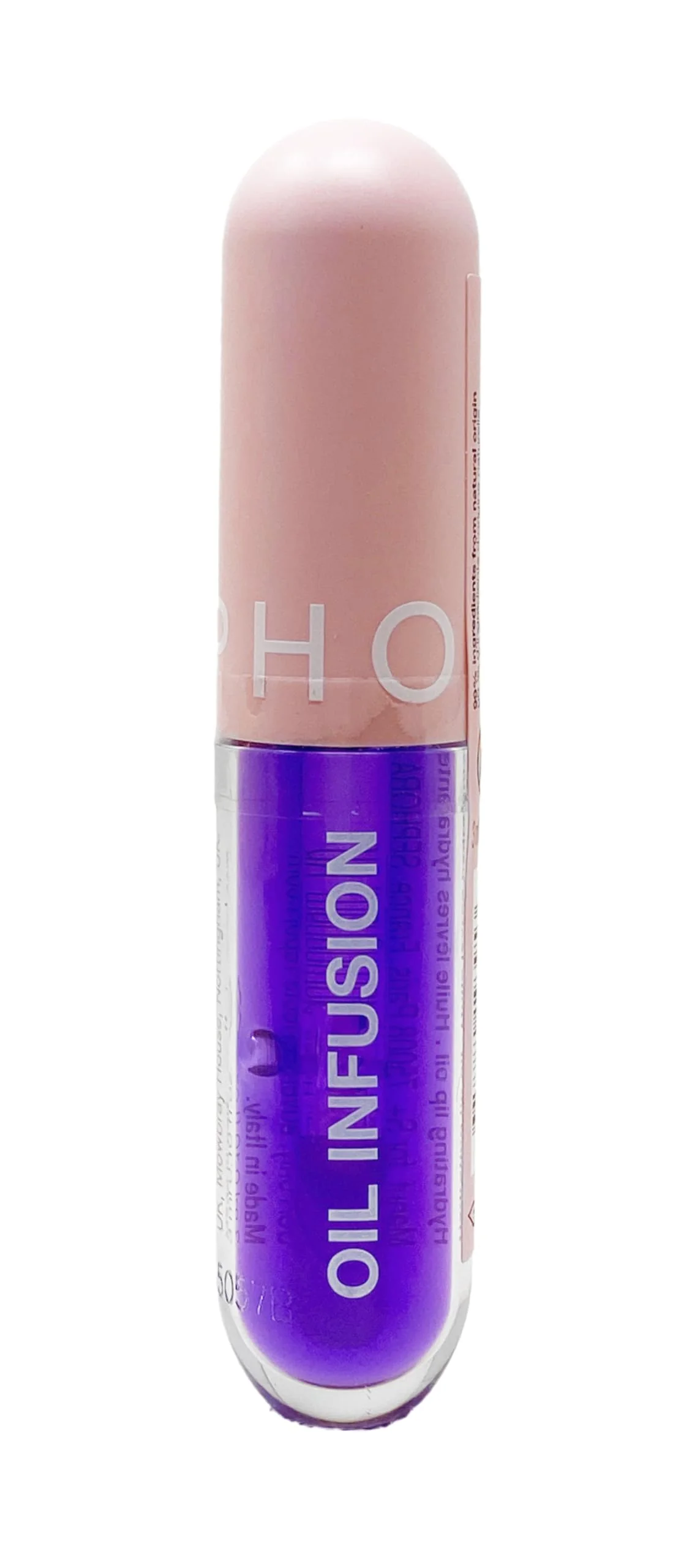 Detailed SEPHORA COLLECTION Oil Infusion Hydrating Lip Oil - Blackberry sheer purple 0.10 oz 3 ml Lightweight