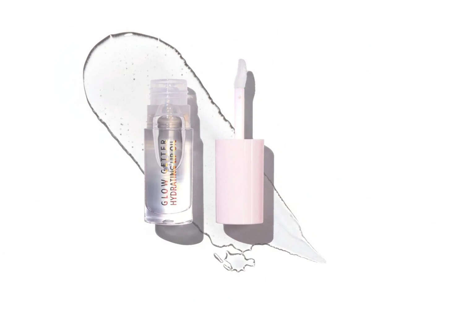 High-Performance Moira Glow Getter Hydrating Lip Oil 010 Clear Healthy
