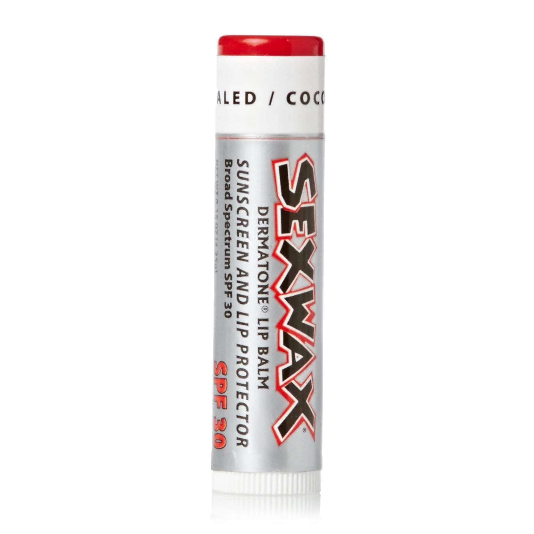 Next-Generation Mr. Zog's Sex Wax Lip Balm Sunscreen and Lip Protector SPF 30 Easy-to-Use