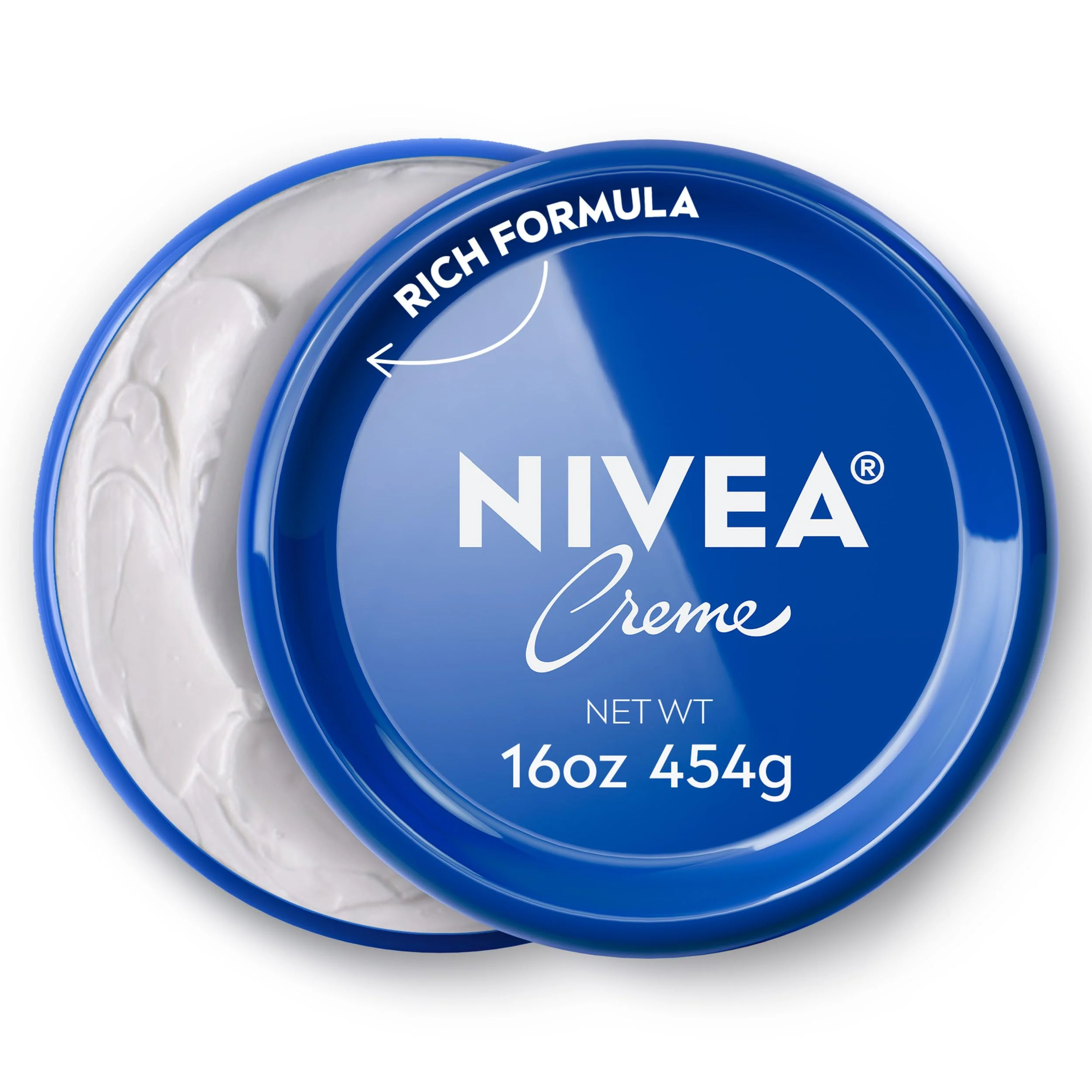 Contemporary NIVEA Creme Face Hand and Body Moisturizer Cream Rich Body Cream for Dry Skin with Provitamin B5 Fast-Absorbing and Non-Comedogenic For Daily Use Original Design