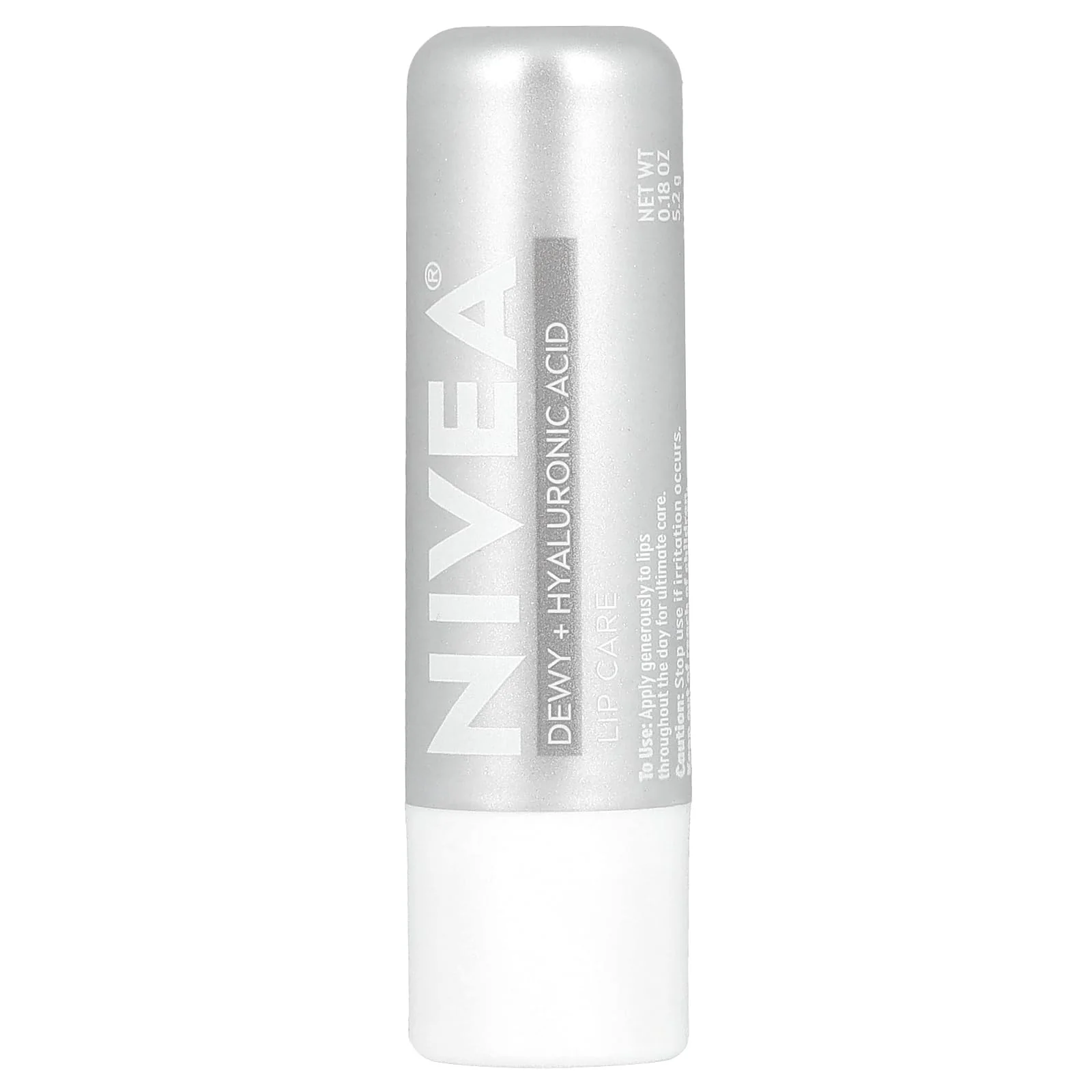Classic Nivea Dewy Lip Care Stick with Hyaluronic Acid 0.18 oz Sustainable
