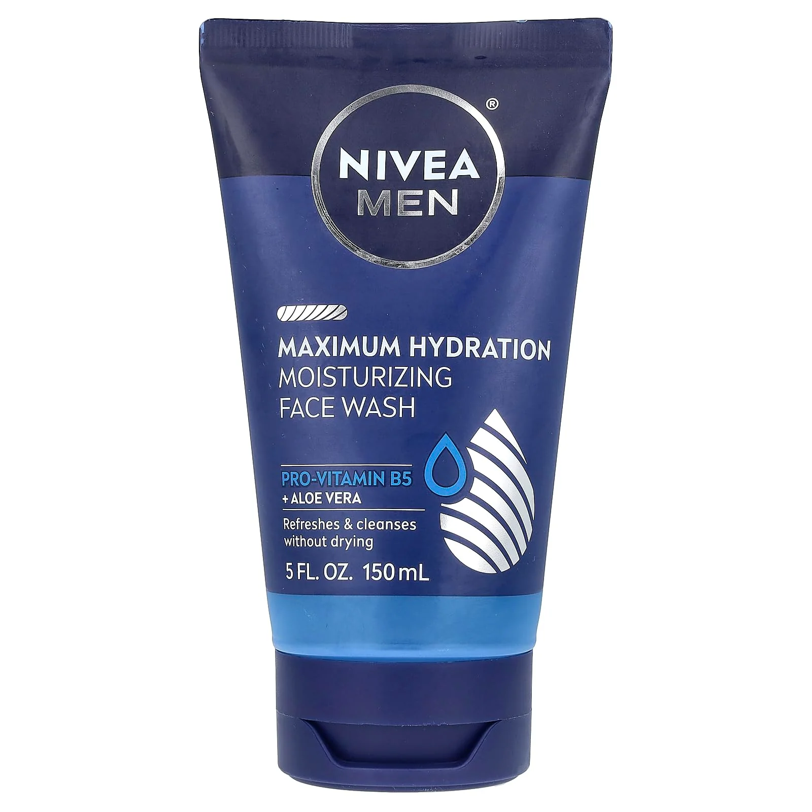 Long-Lasting NIVEA FOR MEN Moisturizing Face Wash 5 oz Pack of 6 Enhanced