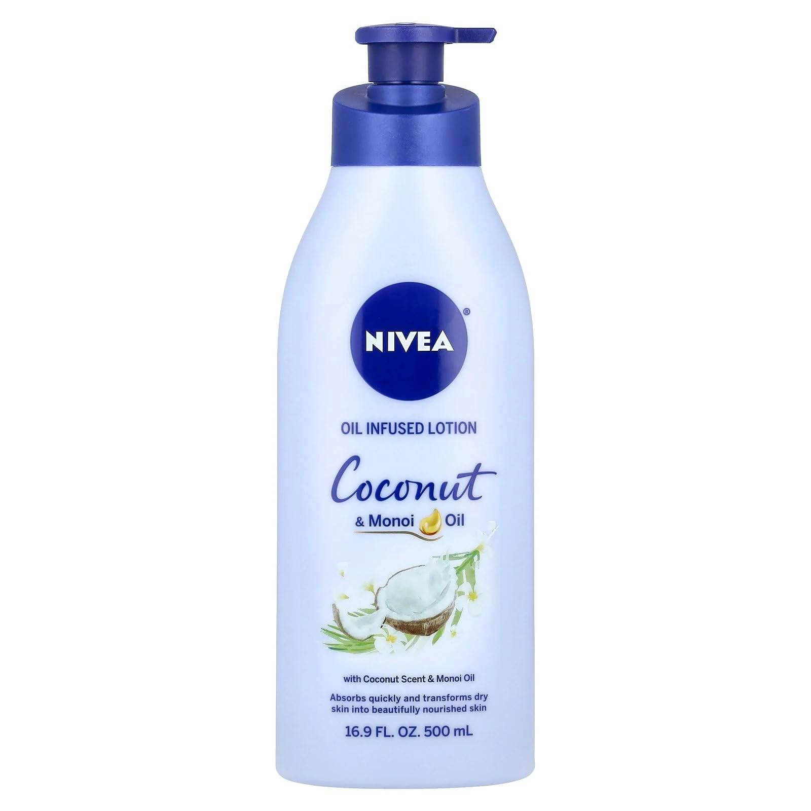 Fine NIVEA Lotion Coconut Monoi Oil Infused 16.9 Ounce 500ml Pack of 3 High-Quality