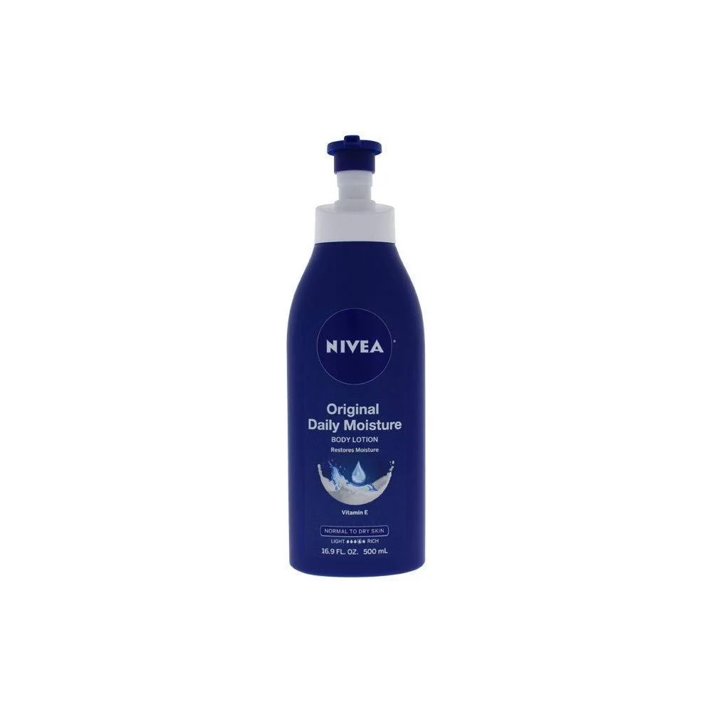 Responsible NIVEA Daily Moisture Body Lotion - 48 Hour Moisture For Normal To Dry Skin - 16.9 oz. Pump Bottle Certified