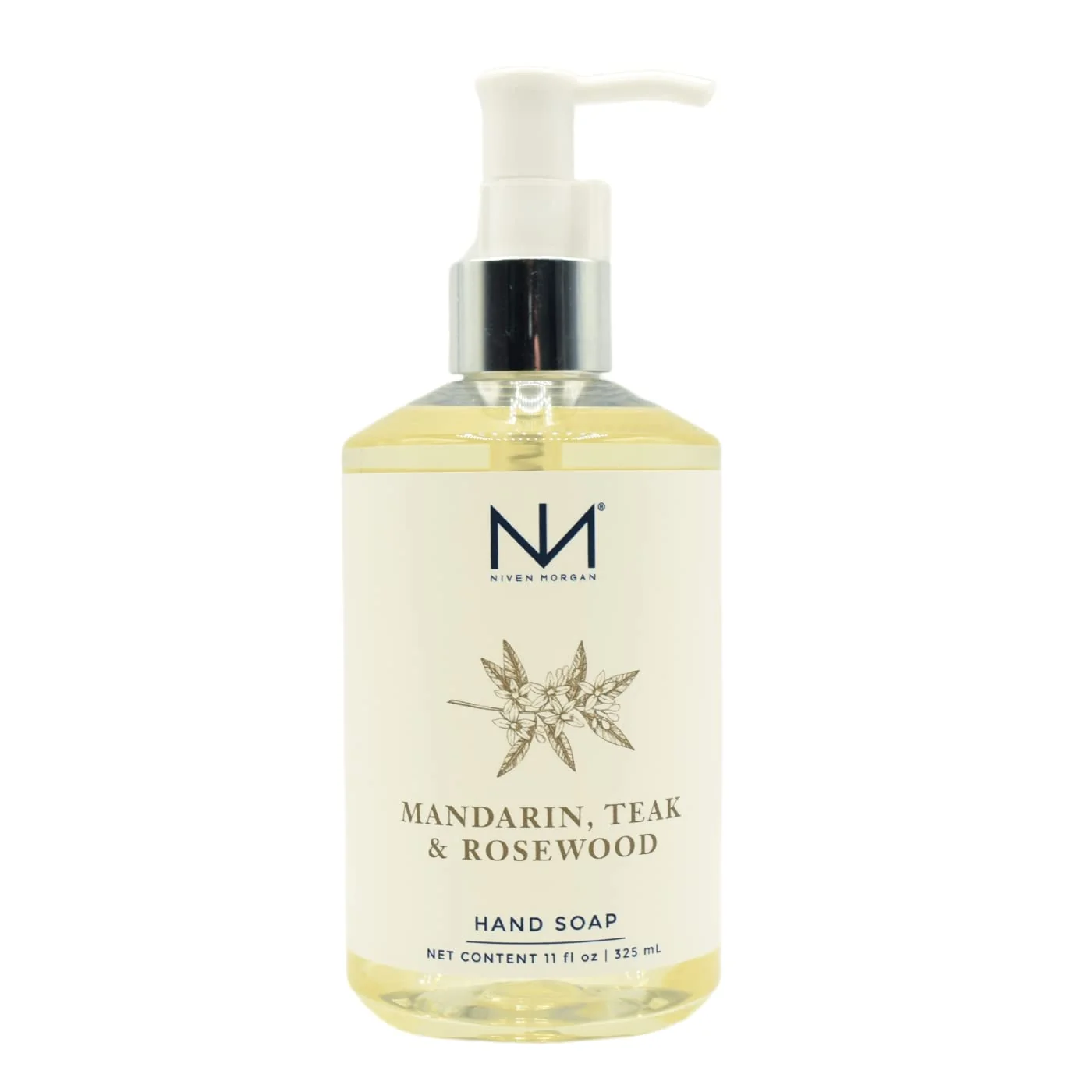Efficient Niven Morgan Mandarin Teak and Rosewood Hand Soap 11fl oz 325 ml Recyclable