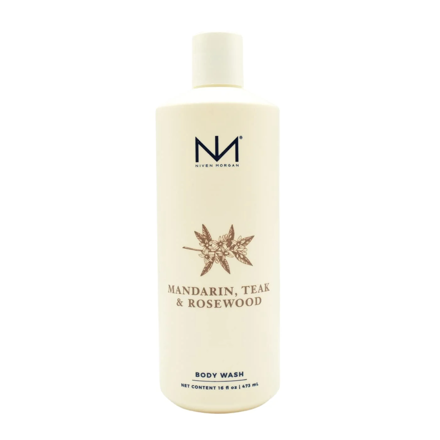 Consistent Niven Morgan Mandarin Teak and Rosewood Body Wash 16fl.oz. 473ml Elite