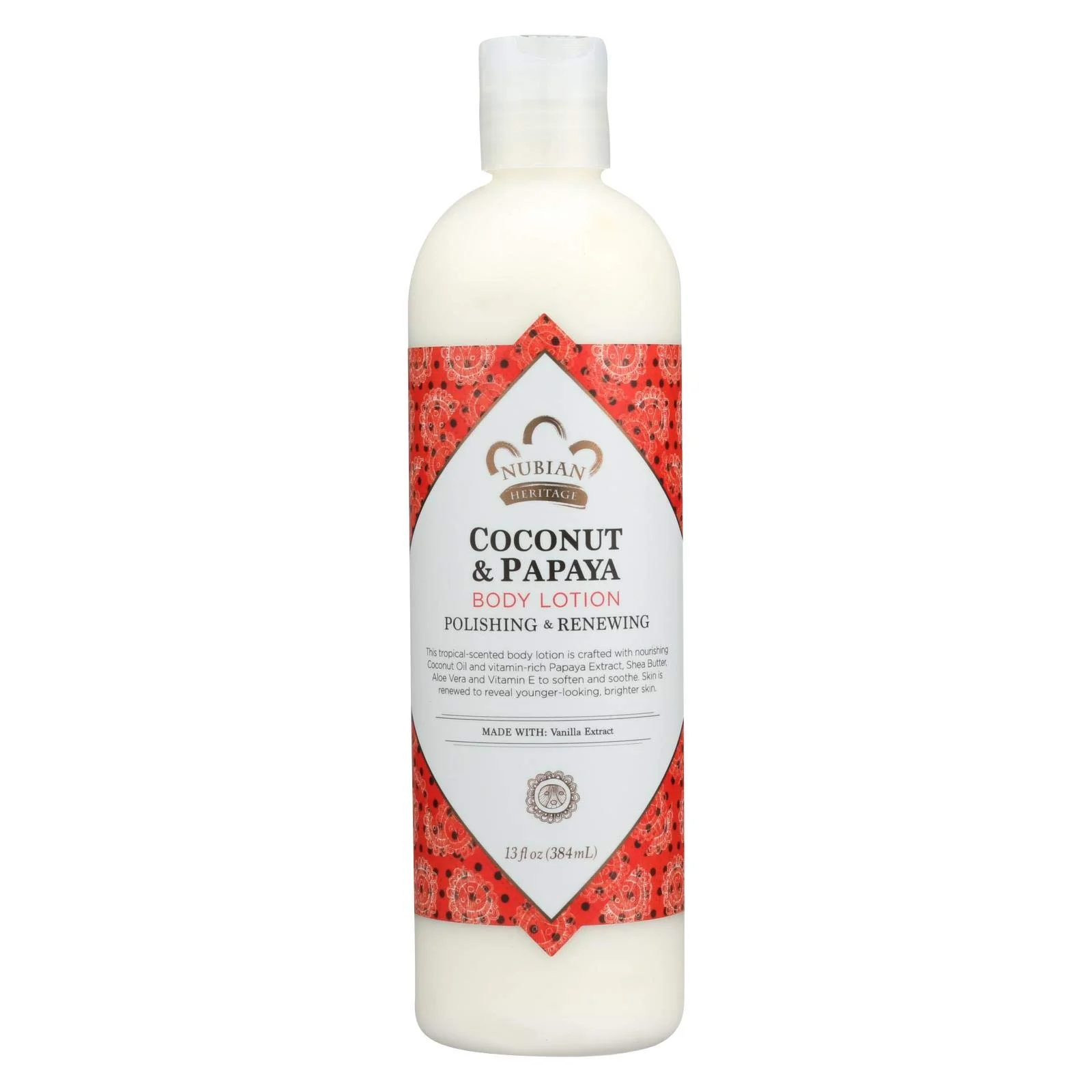 Trendy Nubian Heritage Lotion Coconut Papaya 13 Fz12 Premium Material