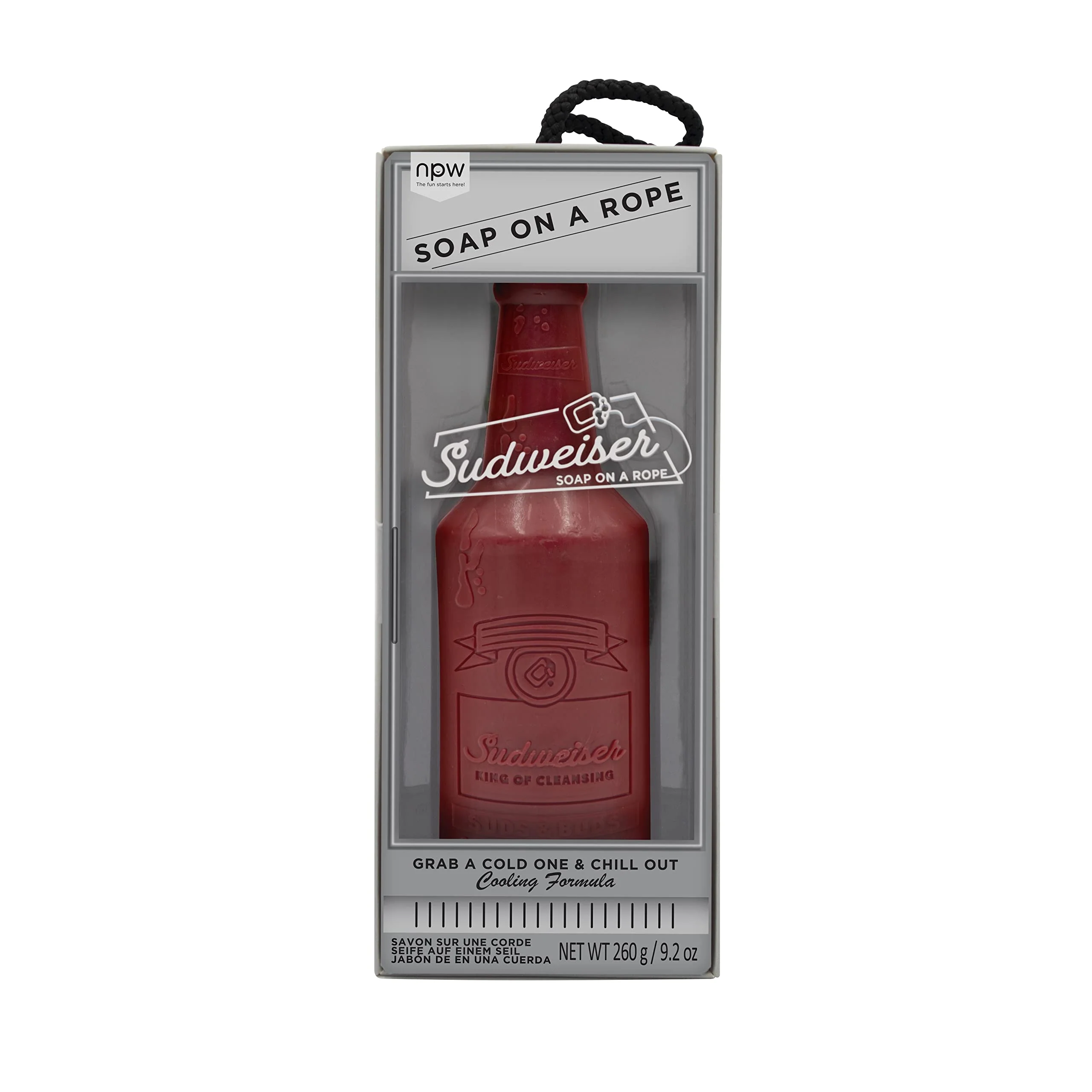 User-Friendly NPW-USA Sudweiser Soap on a Rope Original Design