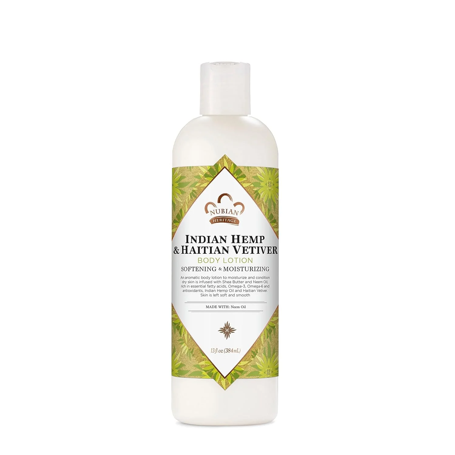 Responsible Nubian Heritage Lotion Body Hemp Vetiver Environmentally Friendly