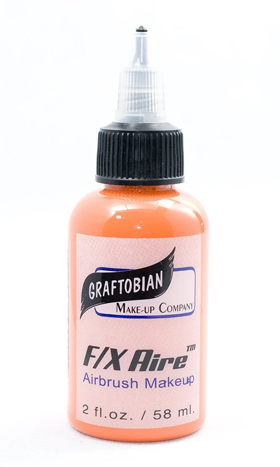 Fine Crafted Graftobian F X Aire Airbrush Make-Up - Neon Orange 2oz Fine