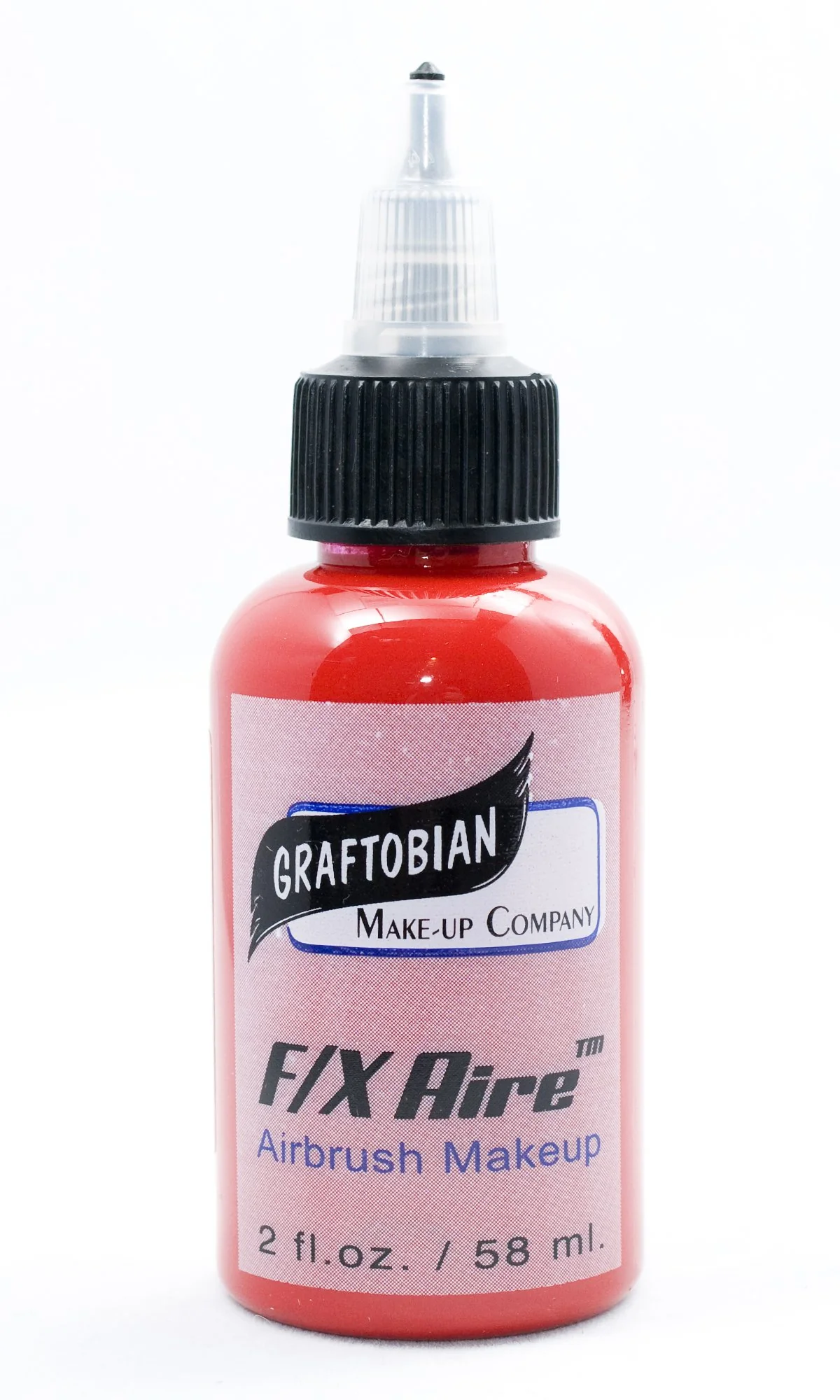 Professional Graftobian F X Aire Airbrush Make-Up - Red 2oz Powerful