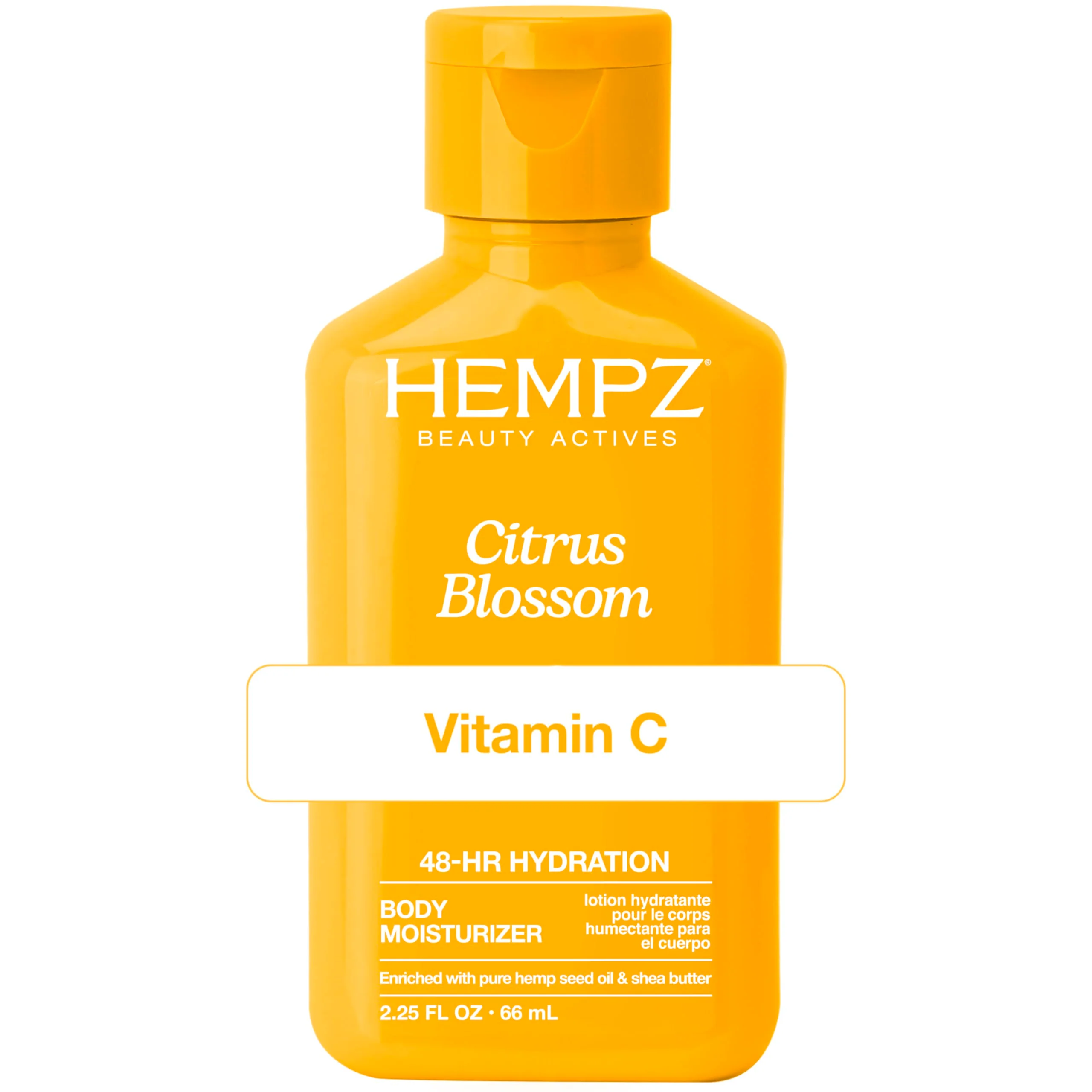 Smooth Hempz Body Lotion - Citrus Blossom Limited Edition Mini Daily Moisturizing Cream Shea Butter Aloe Body Moisturizer - Skin Care Products All Carefully Designed