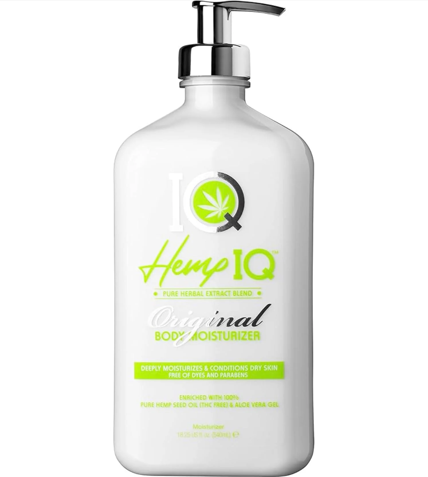 Fashionable HEMP IQ Body Moisturizer Minimalist