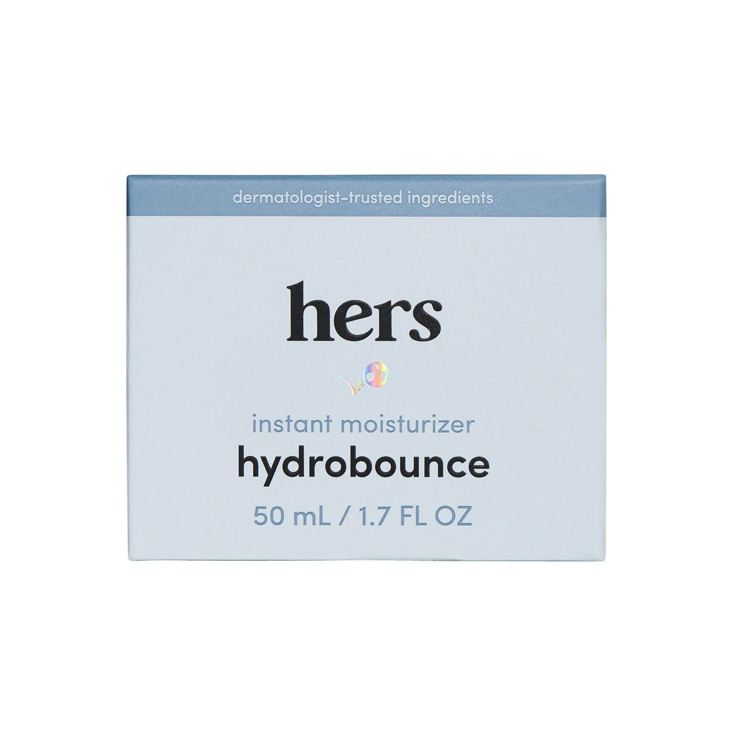 Reliable hers Hydrobounce Instant Moisturizer - Hyaluronic Acid Squalane Probiotic Formula - Lightweight Daily Face Cream - Hydrating Vegan Facial Lotion Flexible