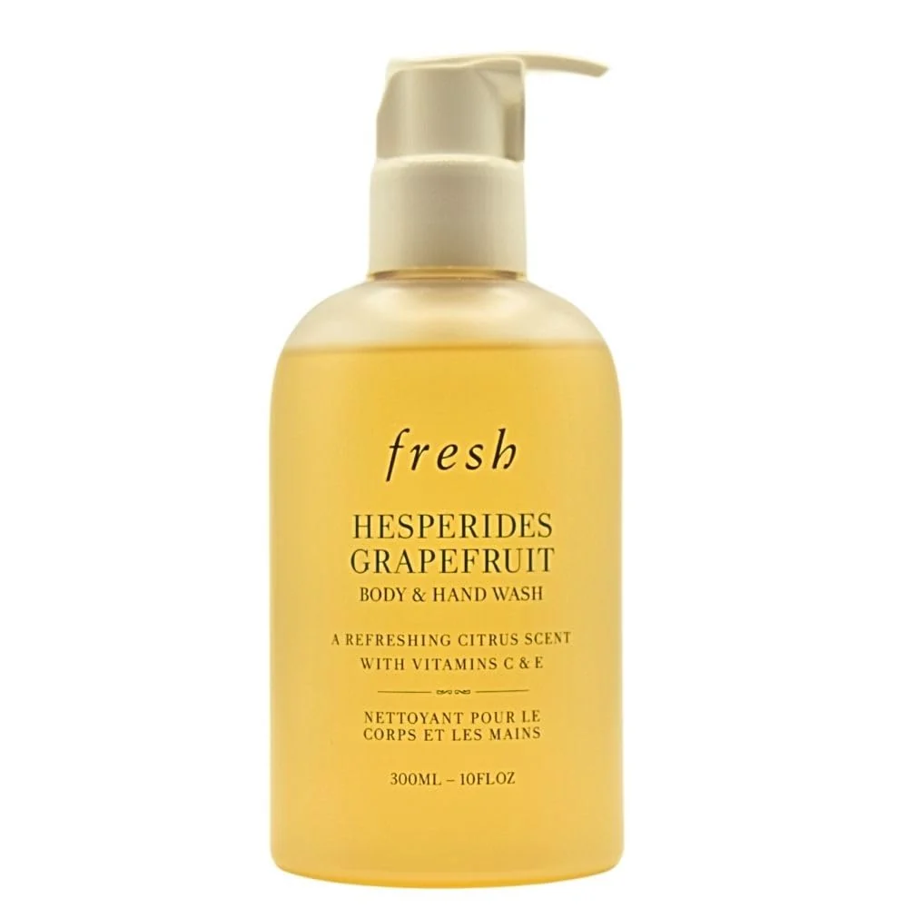 Versatile Hesperides Grapefruit Body and Hand Wash by Fresh for Women - 10 oz Body Wash Environmentally Friendly