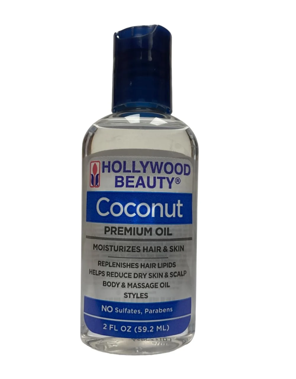 Genuine Hollywood Beauty Coconut Oil 2 Ounce Clean