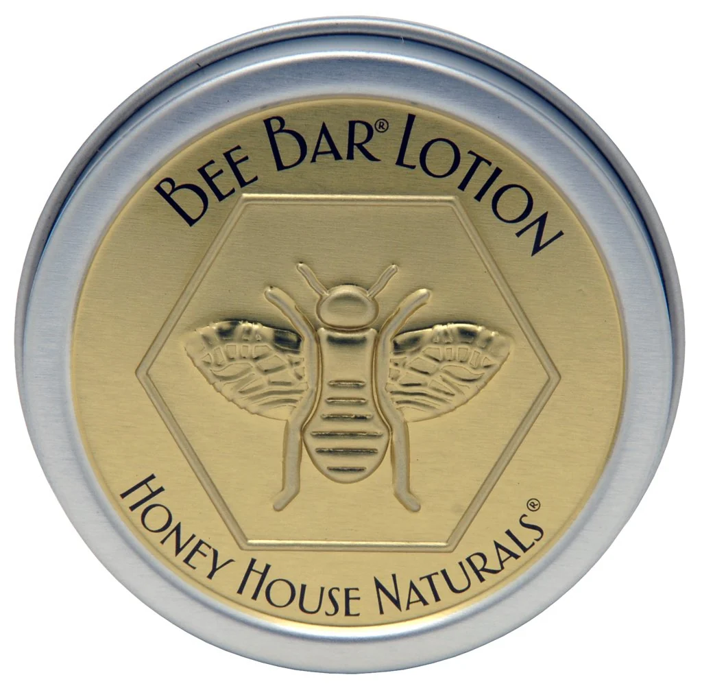 Durable Honey House Naturals Small Bee Bar Lotion Vanilla 0.6 Ounce Versatile