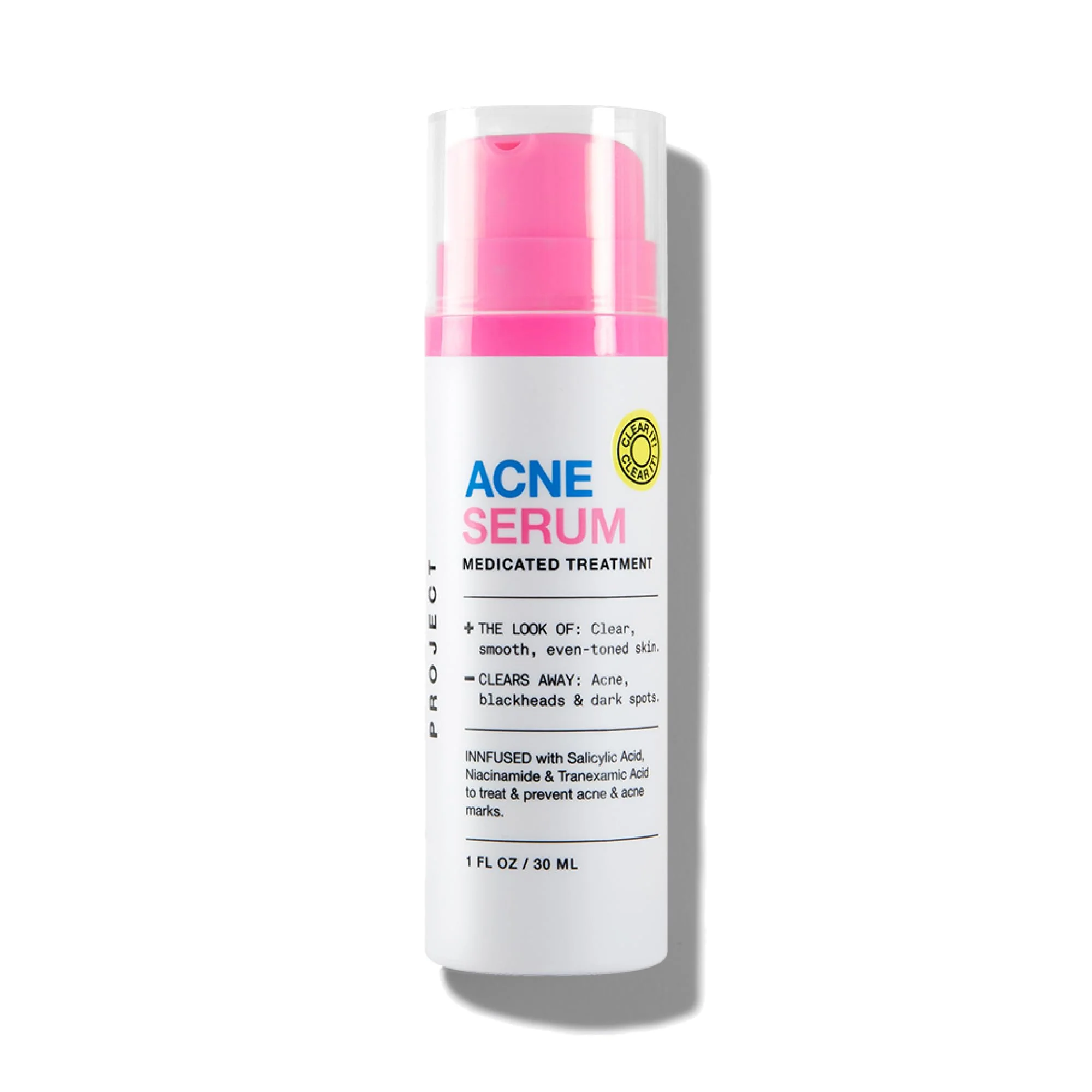 Breathable INNBEAUTY Project Acne Serum Medicated Treatment for Breakouts Blackheads Oil Control 1 OZ 30ml Sustainable