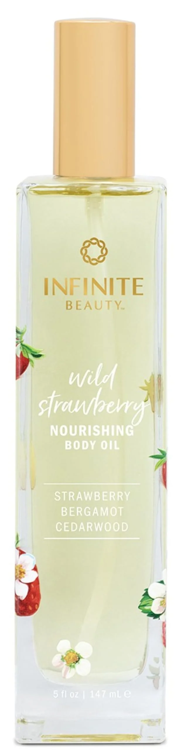 High-Performance Infinite Beauty Nourishing Body Oil - Wild Strawberry Hydrating Softening and Nourishing Skin Care for All-Over Body Use 5 Fl Oz Reliable