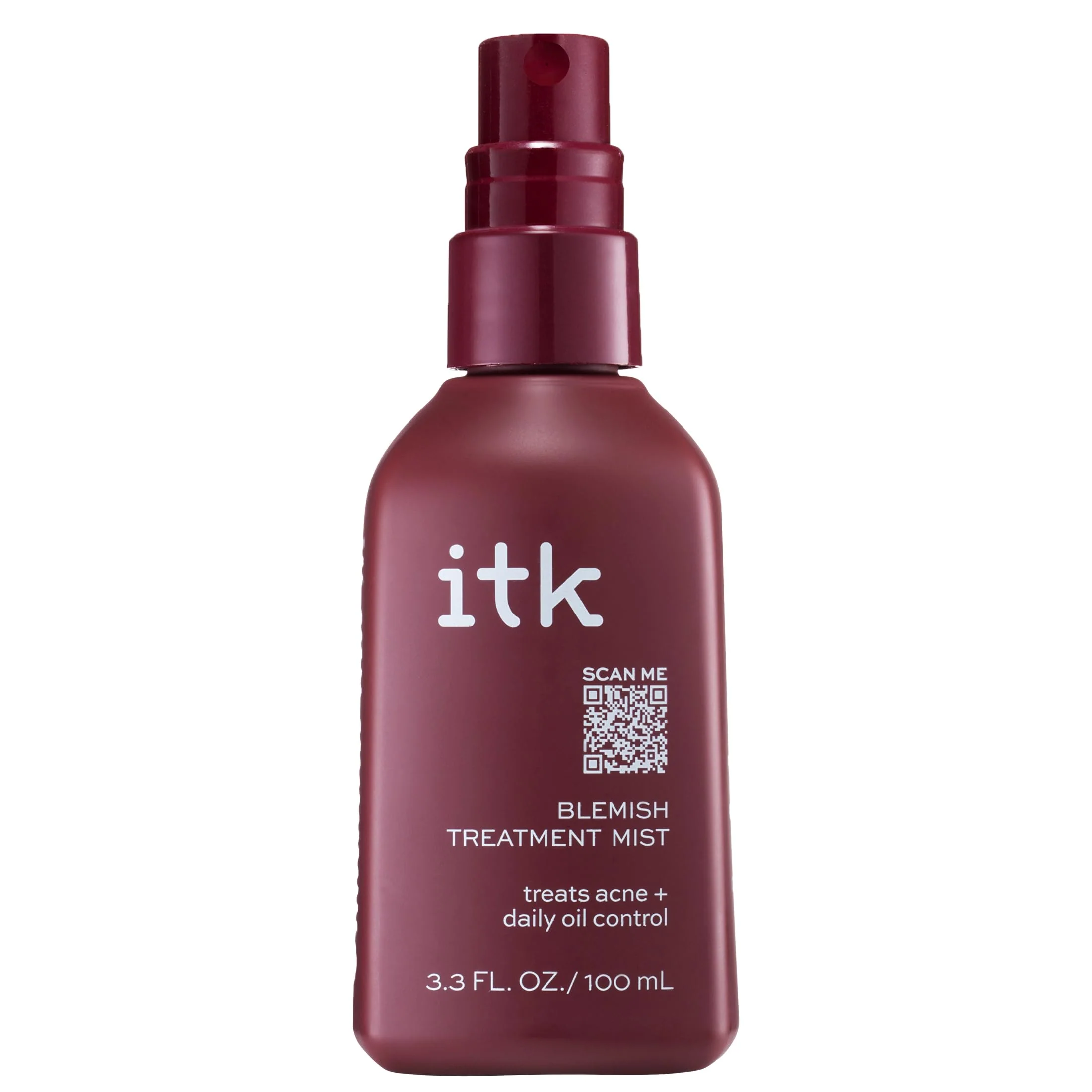 Trendy ITK Skincare 2 Salicylic Acid Spray for Face Body Acne - Blemish-Fighting Treatment for Body Acne Bacne Blackheads Pimples Blemishes - BHA Environmentally Friendly