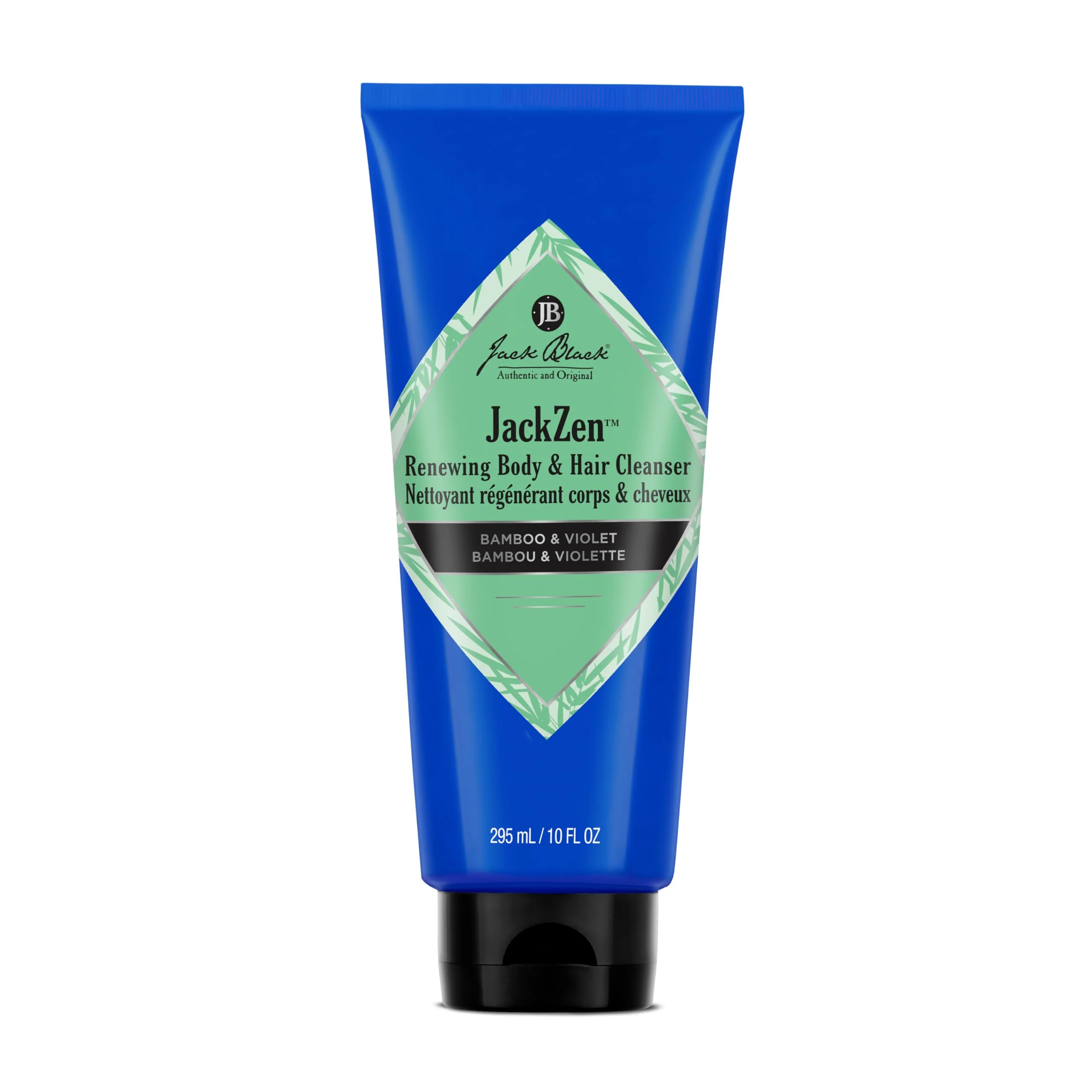 Dependable Jack Black JackZen Renewing Body Hair Cleanser 10 Fl Oz - Bamboo Violet - Mens Body Wash Mens Shampoo Skin Care Hair Care Dual-Purpose Body Convenient
