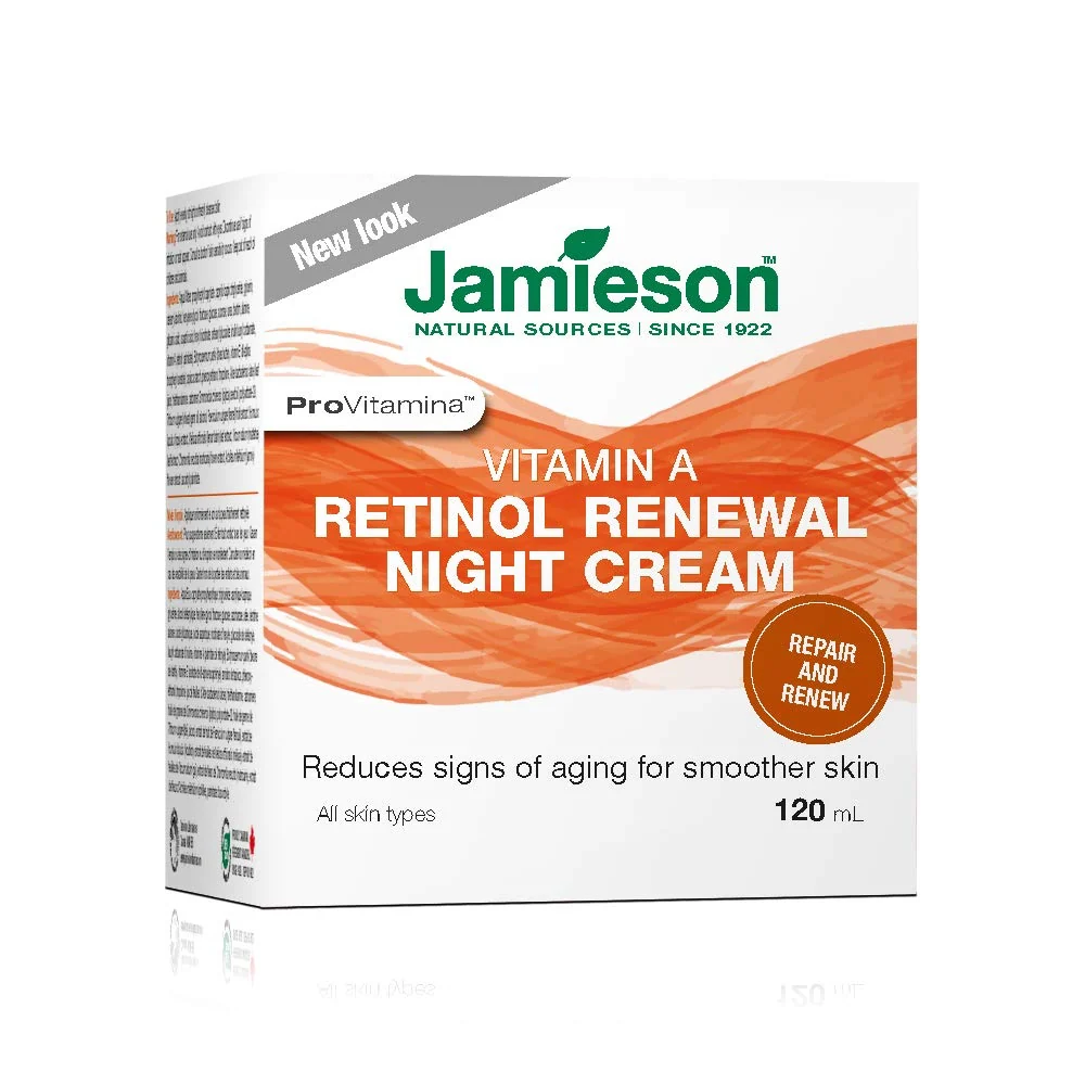 Fashionable Jamieson ProVitamina A Retinol Renewal Night Cream 120mL 4.2 fl.oz. Relaxed
