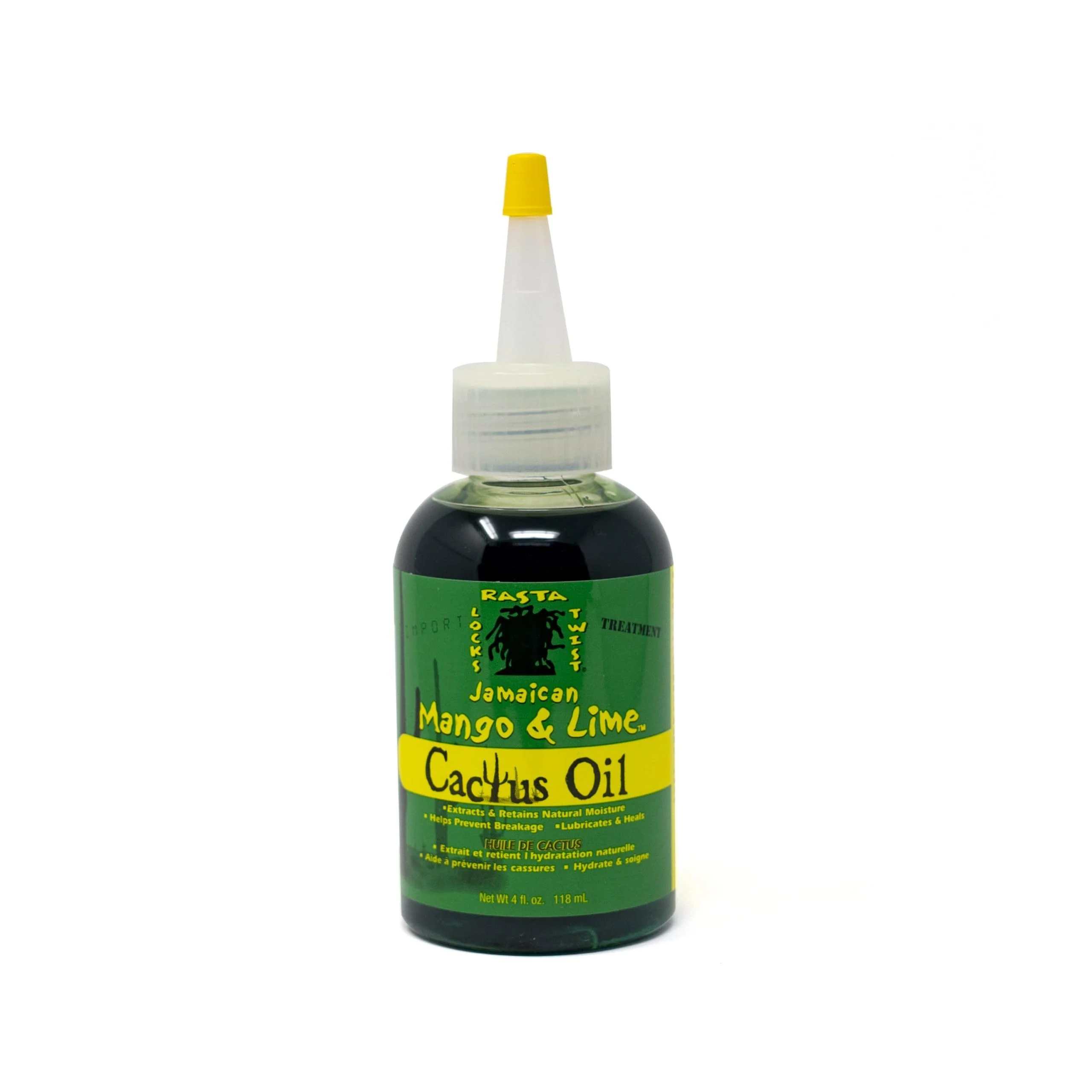 Exclusive Jamaican Mango Lime Cactus Oil - Moisturizing Conditioning Hair Oil for Locs Twists Natural Hair - Prevents Breakage Retains Moisture Enhanced