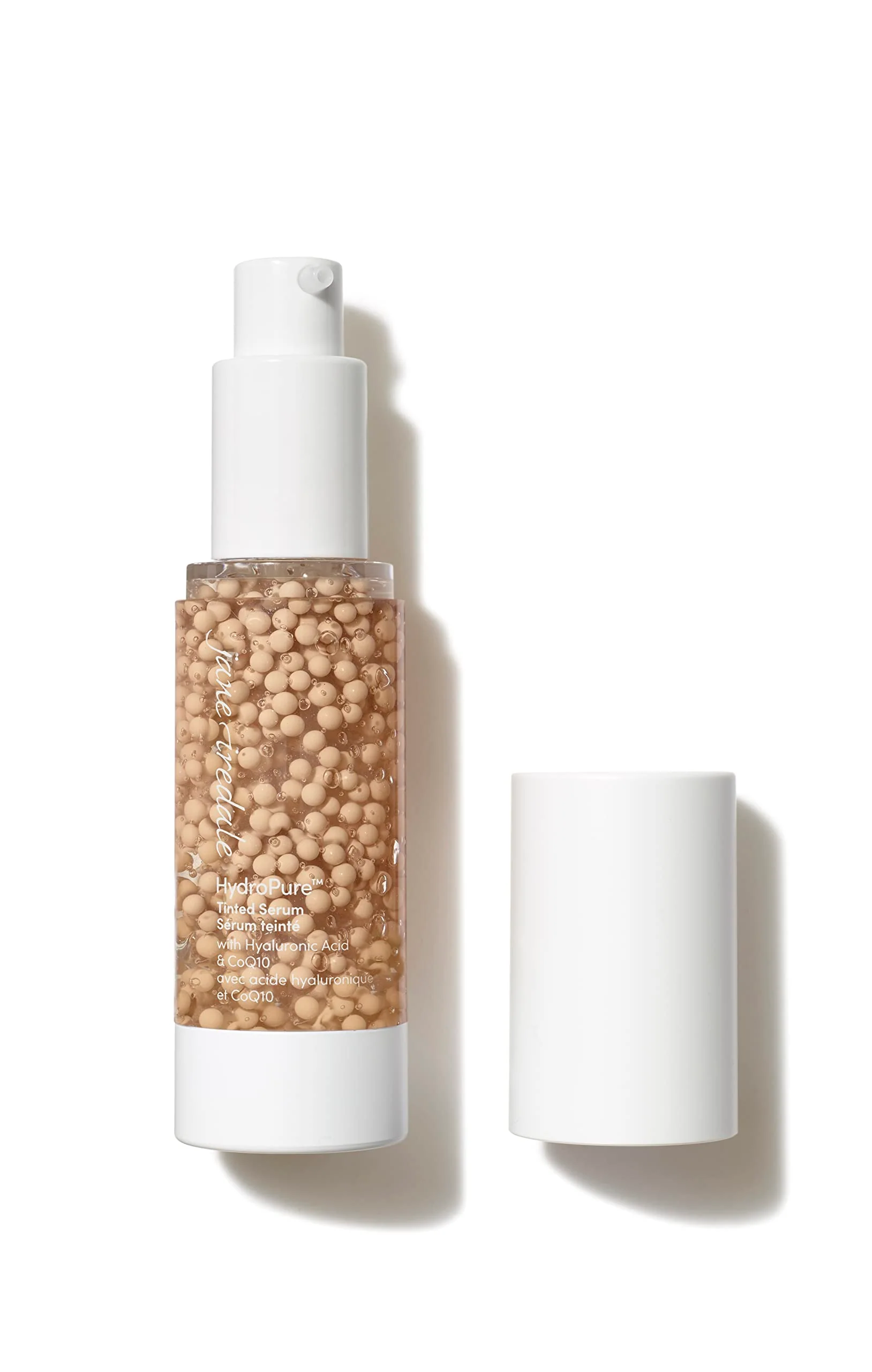 High-End jane iredale HydroPure Tinted Serum Hydrating Sheer-Coverage Formula Helps Plump Soothe Blur Lines and Even Skin Tone with Hyaluronic Acid CoQ10 Casual