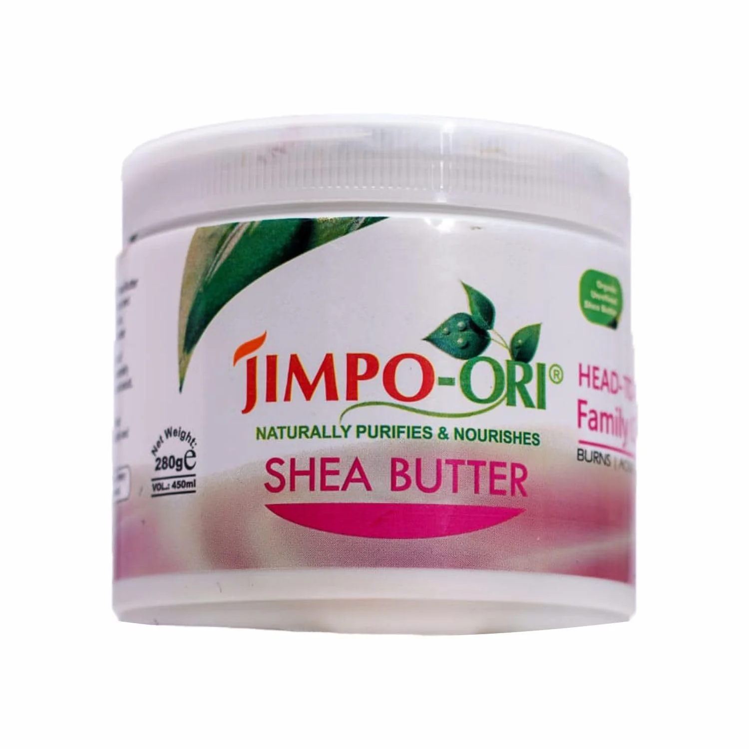 Premium Jimpo-ORI Head-to-Toe Family Cream W Shea Butter Honey - Hand Cream for Women Men Natural Organic Moisturizer for Face Hands Feet Hair Certified