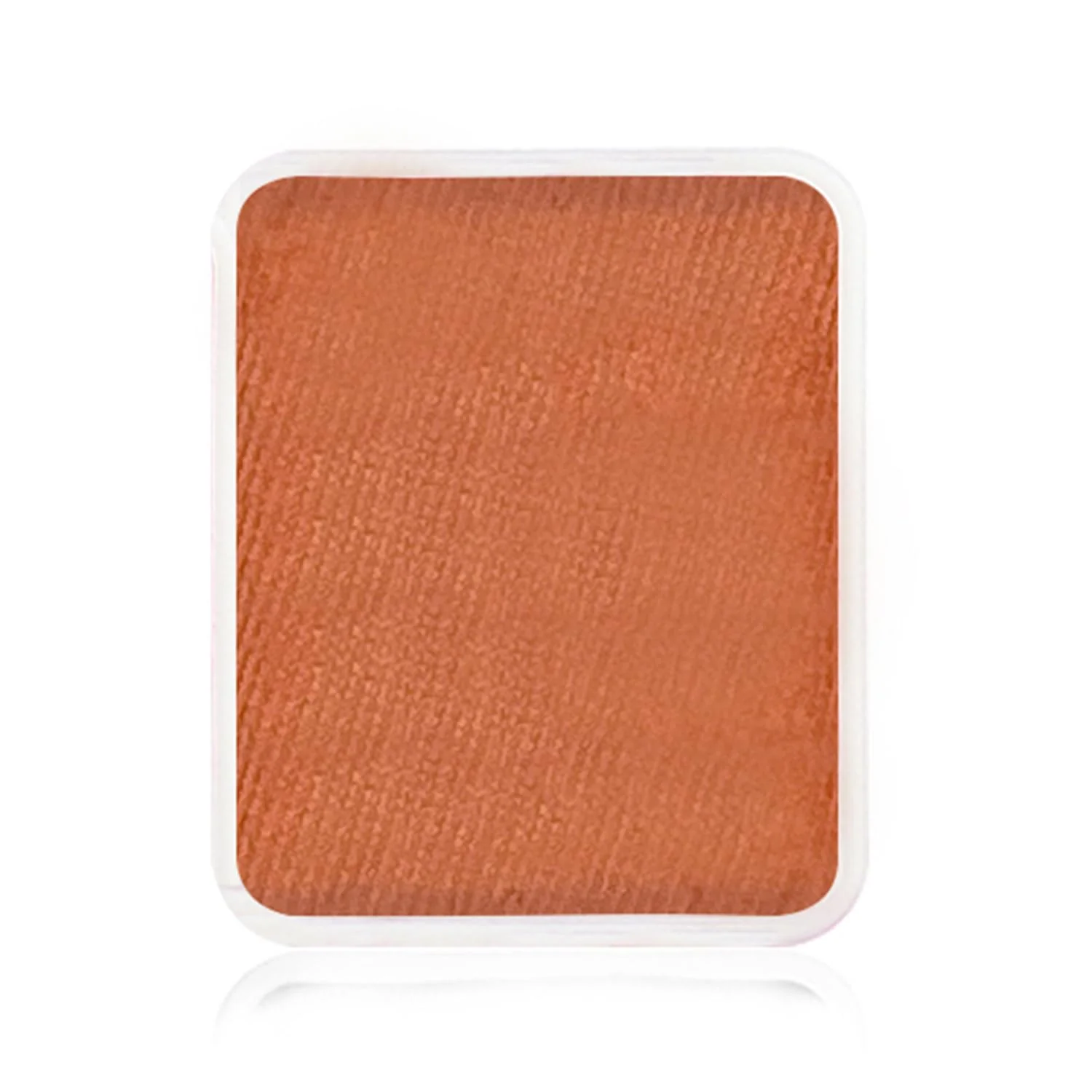 Pure Kraze FX Face Paint Palette Refill - Metallic Orange 6 gm - Hypoallergenic Non-Toxic Water Activated Professional Halloween Face Body Painting Green