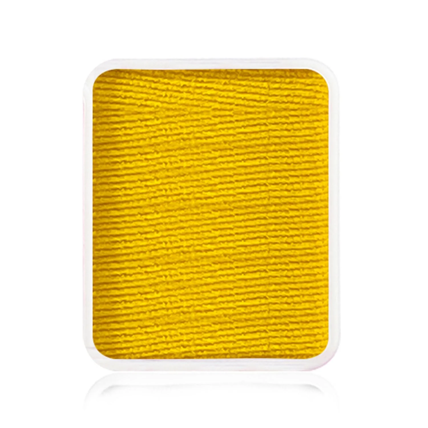 Top-Quality Kraze FX Face Paint Palette Refill - Yellow Face Paint 6 gm - Hypoallergenic Non-Toxic Water Activated Professional Halloween Face Body Painting Smooth