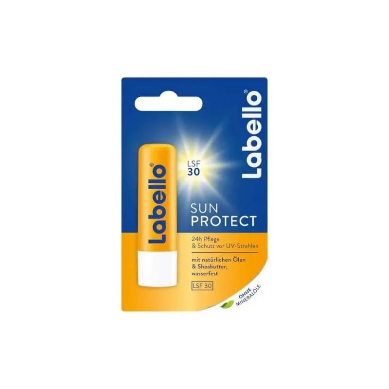 Comfortable Labello Lip Balm - Sun Protect -With SPF 30 -Pack of 1 Lightweight