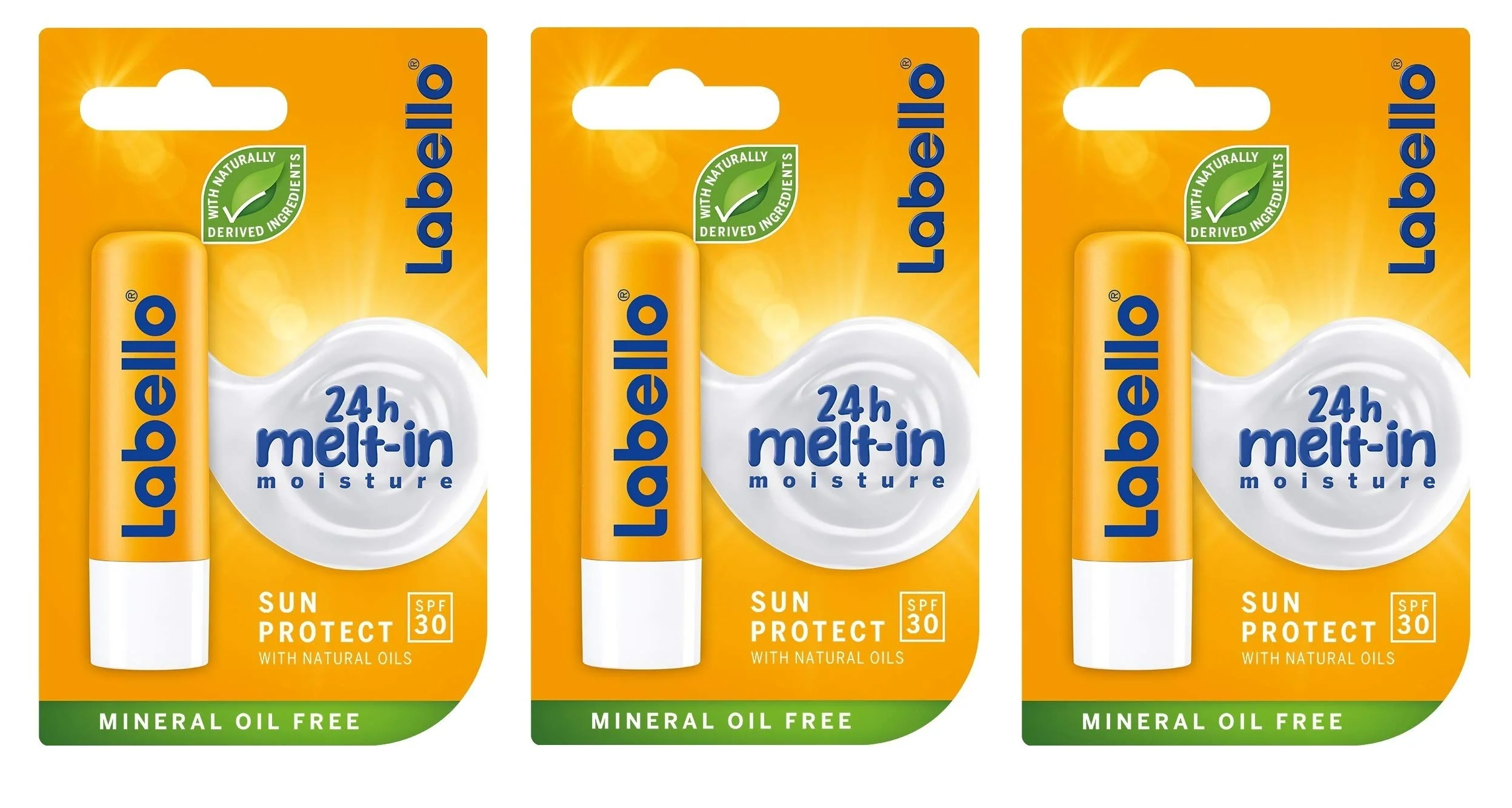 Fine Crafted Labello Sun Protect 30 LSF 3 Pack Reusable