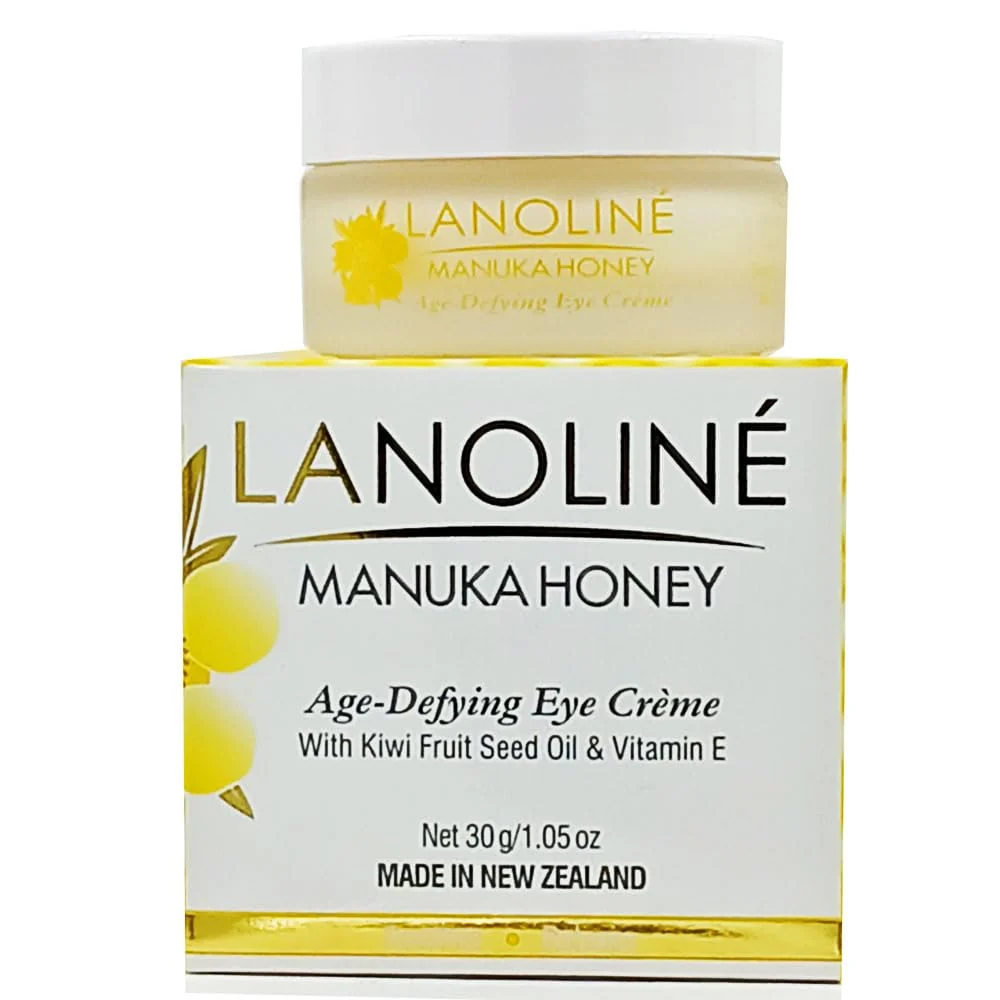 Convenient Lanoline Age-defying Manuka Honey Eye Cream with Kiwifruit Seed Oil High-End