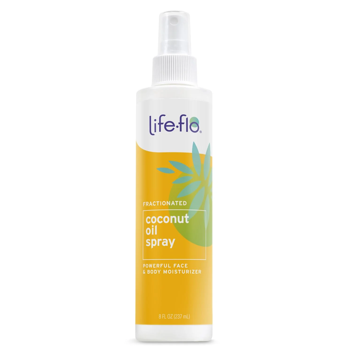 Verified Life-Flo Fractionated Coconut Oil Spray - Liquid Coconut Oil for Skin Hair and Nails Lightweight Face Oil Body Moisturizer Cuticle Oil Classic